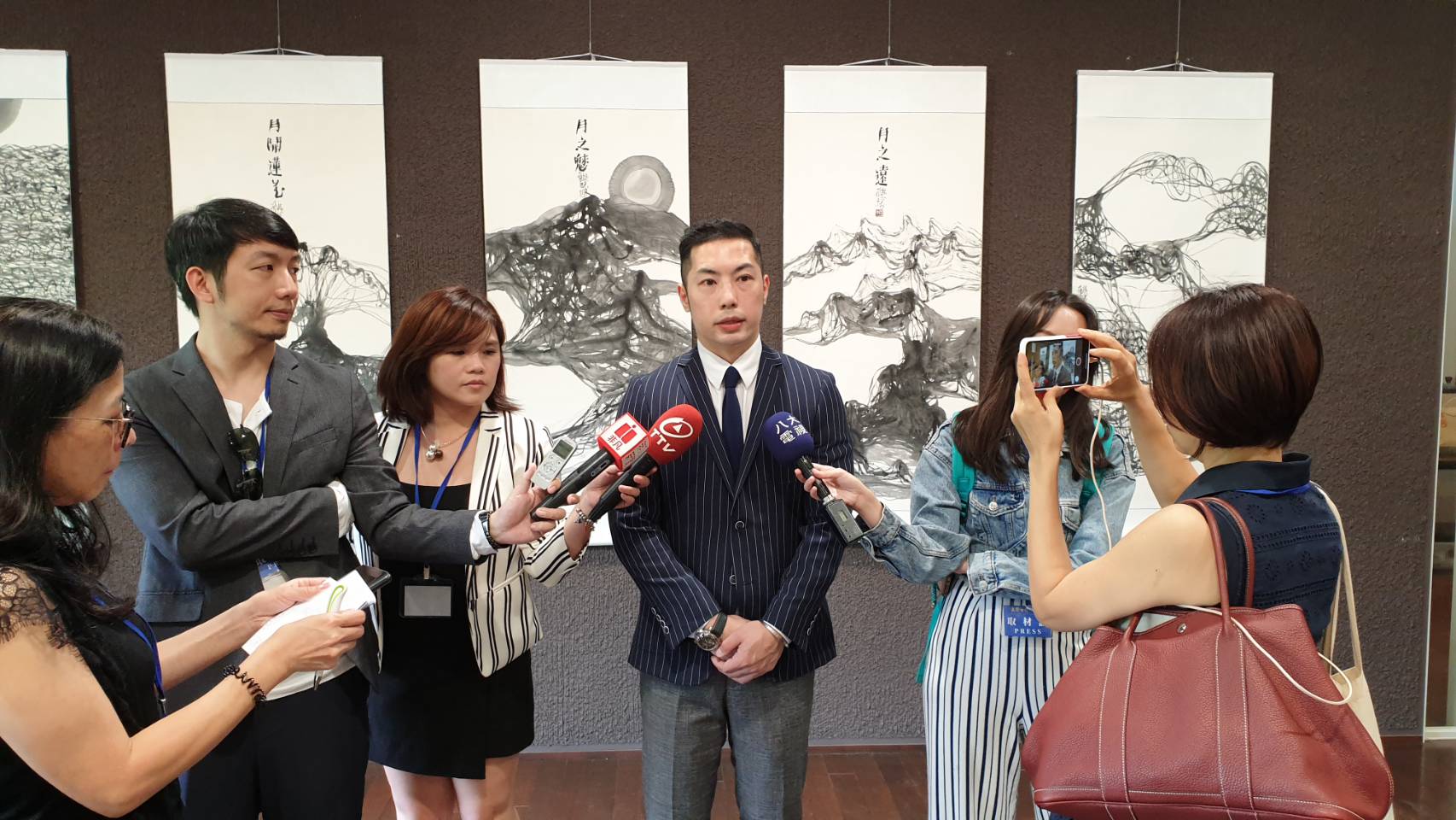 寶吉祥藝術中心經理顏麒生指出，希望能將台灣藝術推廣至世界各地。