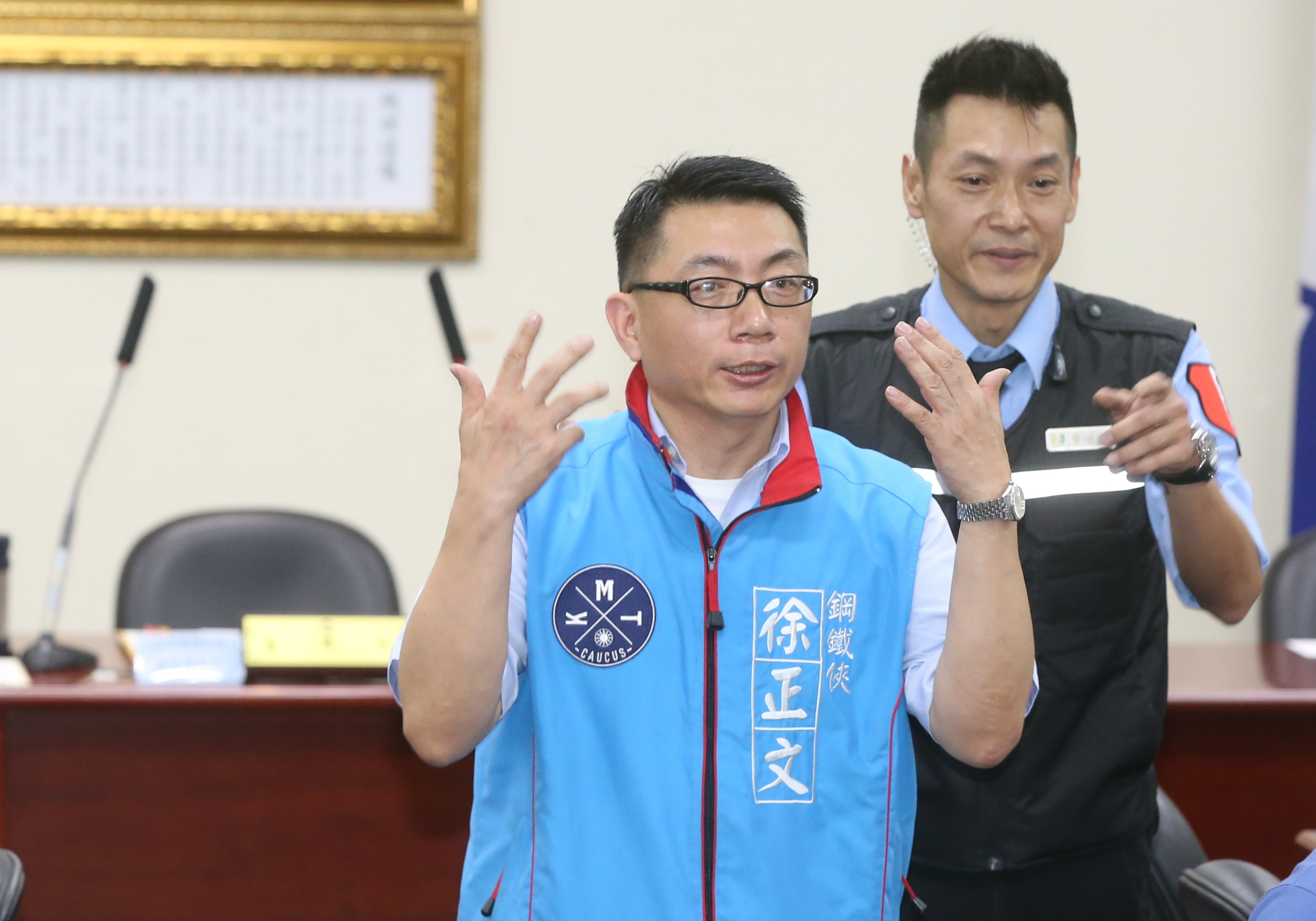 國民黨中央委員徐正文。