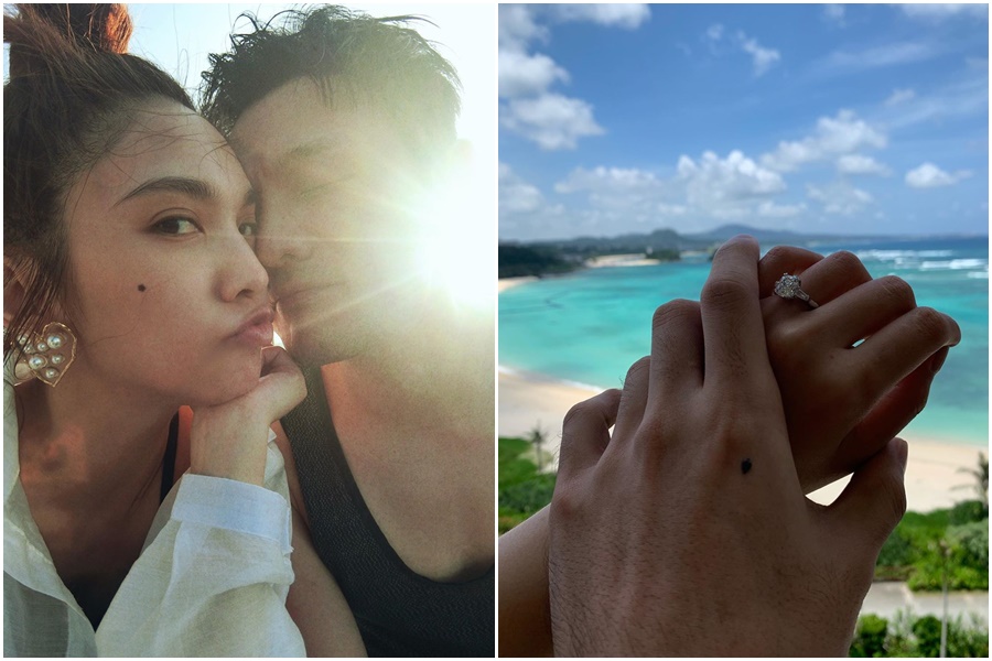 李榮浩在34歲生日當天宣布求婚成功。（翻攝自李榮浩IG）