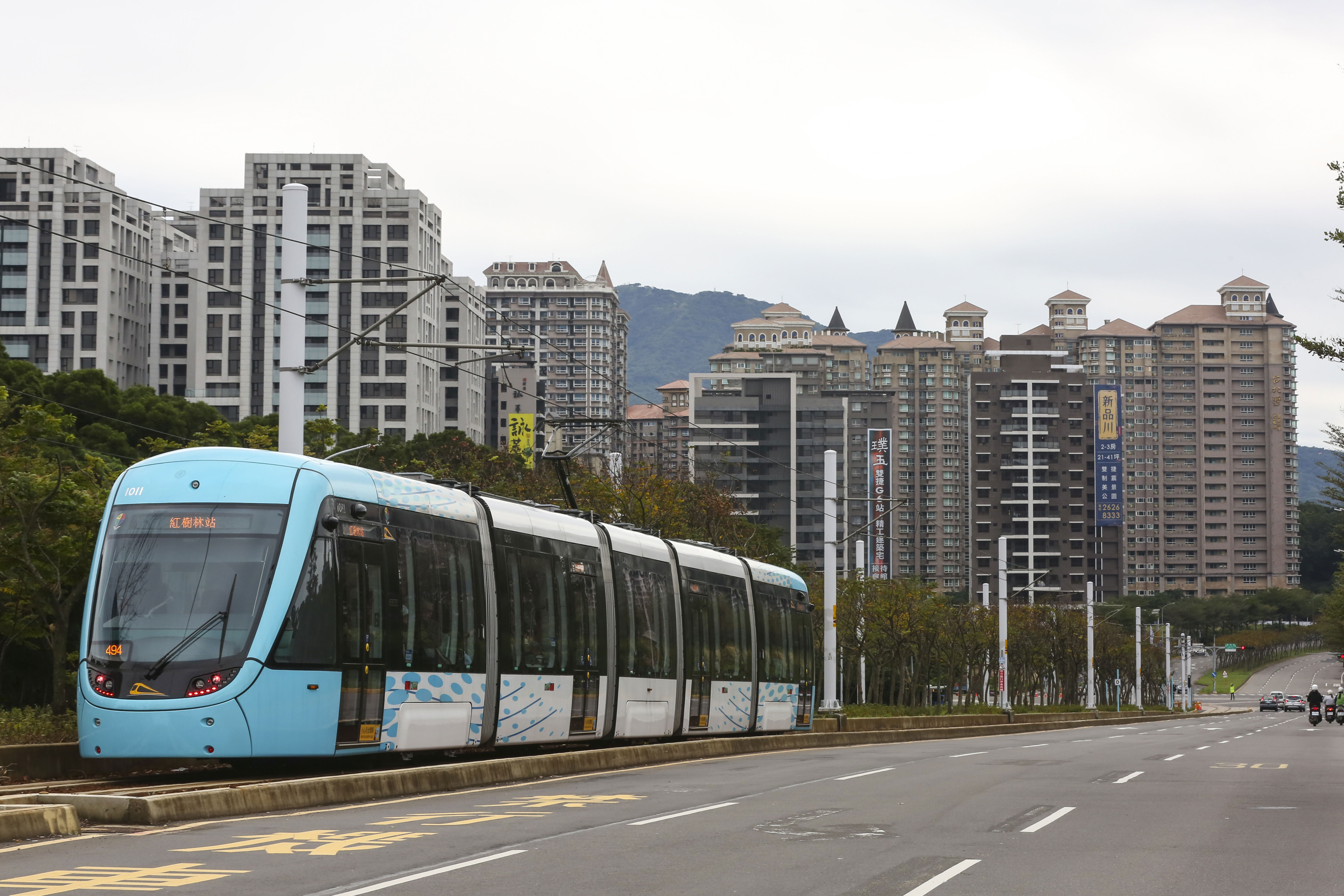 新北市淡海輕軌通車後，對該區交通改善性不高，因此民眾購屋前須多評估周遭機能。