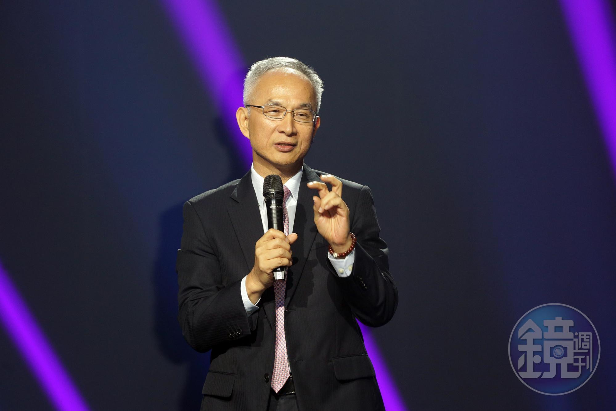 全台首座8K攝影棚t.Studio亮相，鴻海呂芳銘矢言要把外流影視人才拉回來。