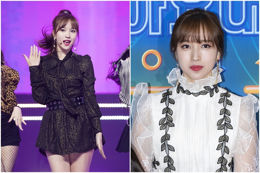 TWICE成員MINA因為站上舞台就恐慌，宣布缺席巡迴演唱會養病。（東方IC）