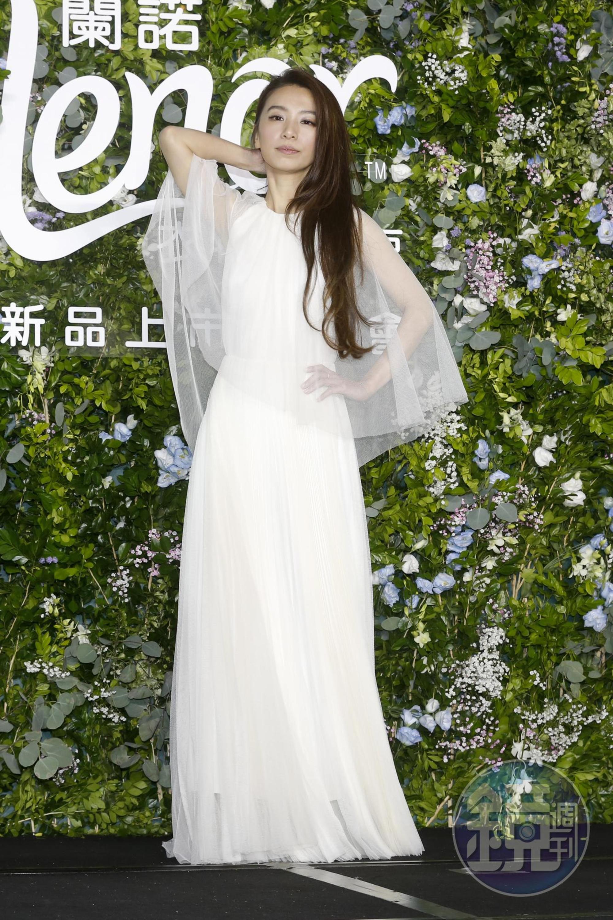 Hebe田馥甄出席衣物香氛活動代言。