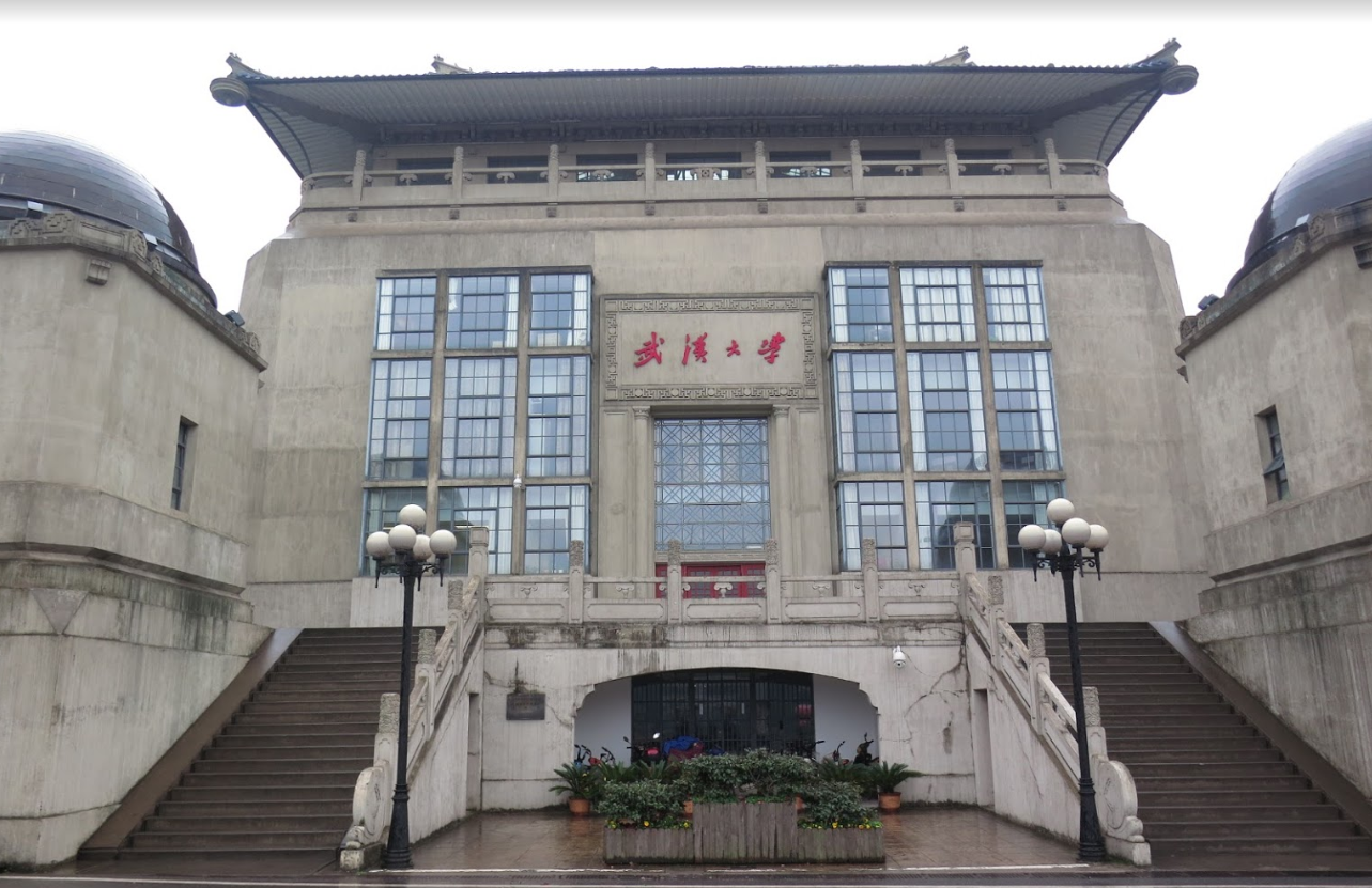 武漢大學回應，經過審查後會依法行事。（翻攝Google Map）