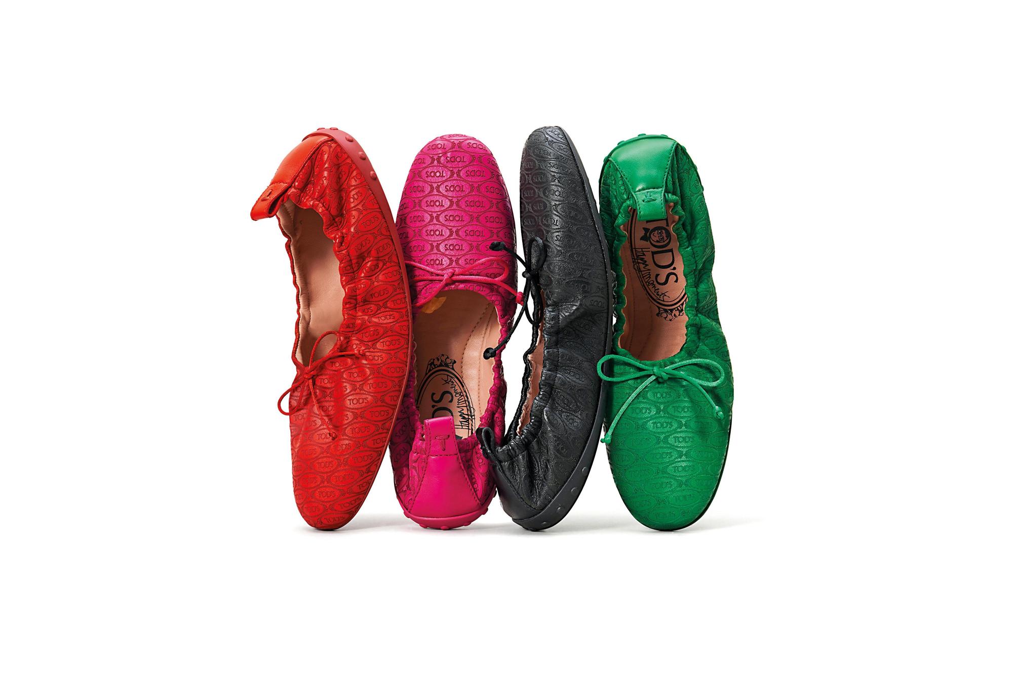 TOD'S T Factory X Alber Elbaz限量系列將在8月初於TOD'S台北101精品店獨家上市,台灣僅有黑色與桃紅色鞋款。NT$23,900(TOD'S提供)