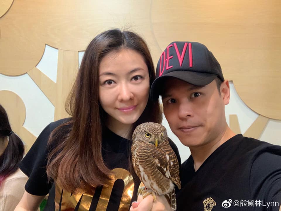 港星熊黛林嫁給百億富豪郭可頌後，積極拚生子，會否再生第二胎，熊黛林坦言隨綠。（翻攝自熊黛林臉書）