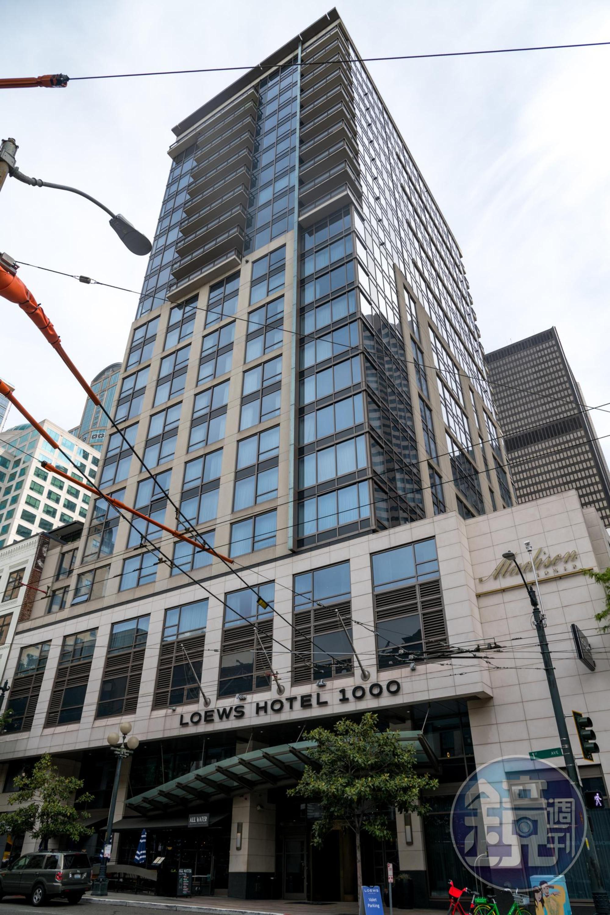 「Loews Hotel 1000」的地理位置非常好，可步行至西雅圖各知名景點。