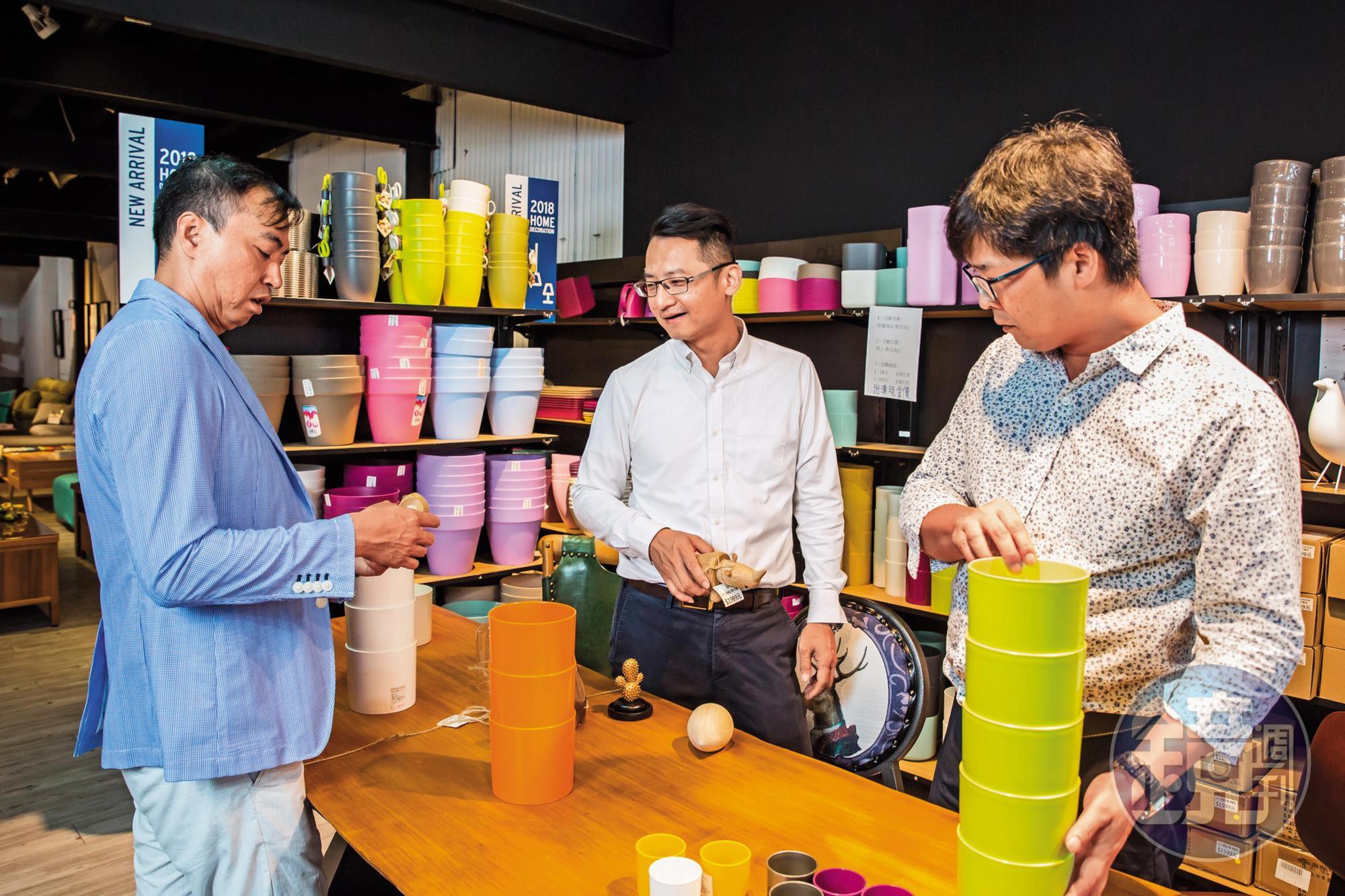 除了大型家具,H&D東稻家居也切入家飾品,滿足消費者一站式採購需求。