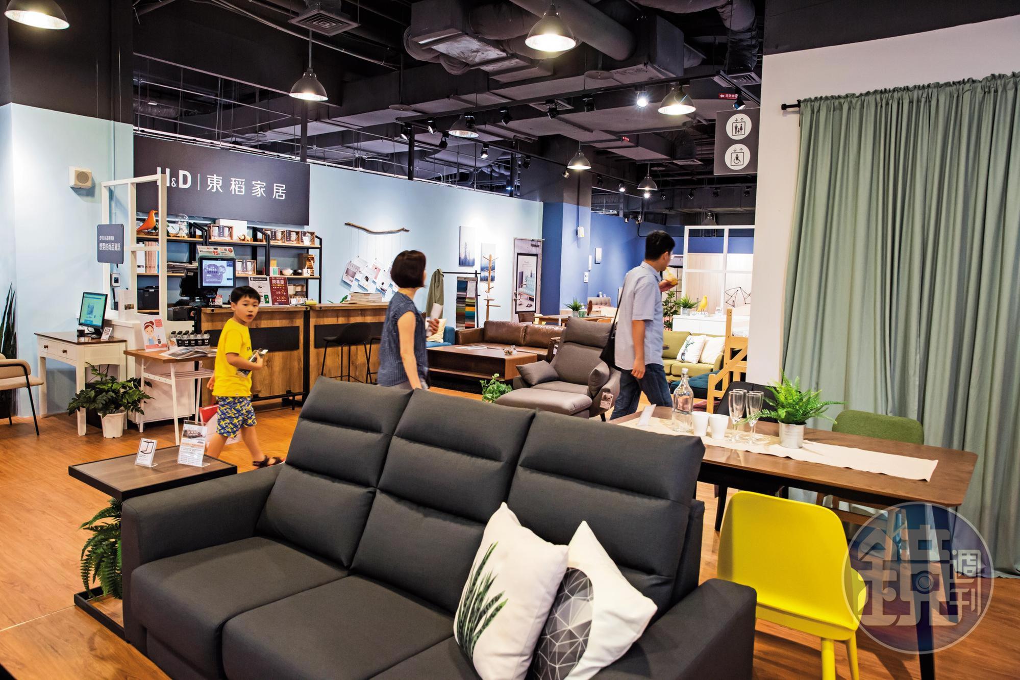 H&D東稻家居進軍環球A8購物中心開店,利用差異化通路,提升品牌消費力。