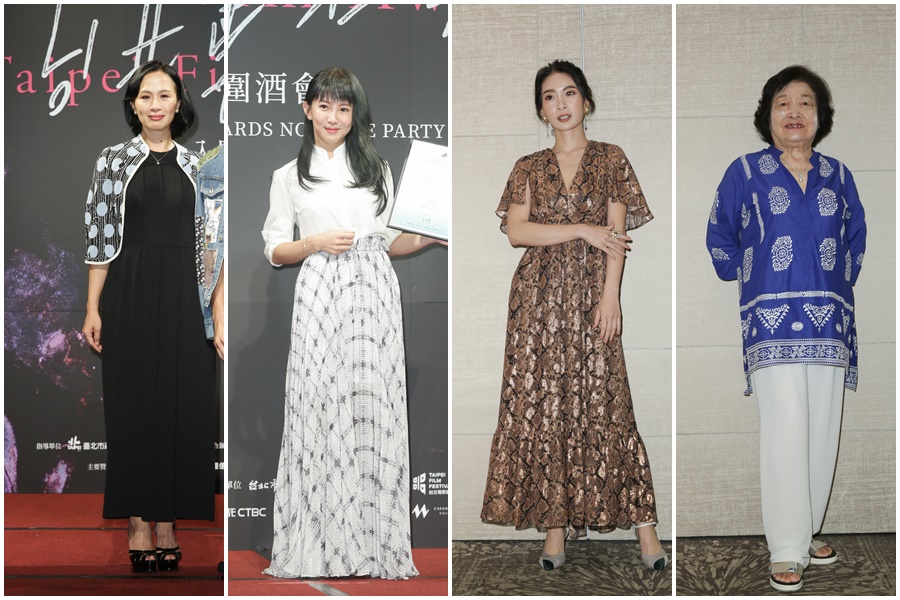 入圍本屆台北電影獎最佳女主角的5位演員，除了《人面魚紅衣小女孩外傳》的徐若瑄，都出席了入圍酒會。