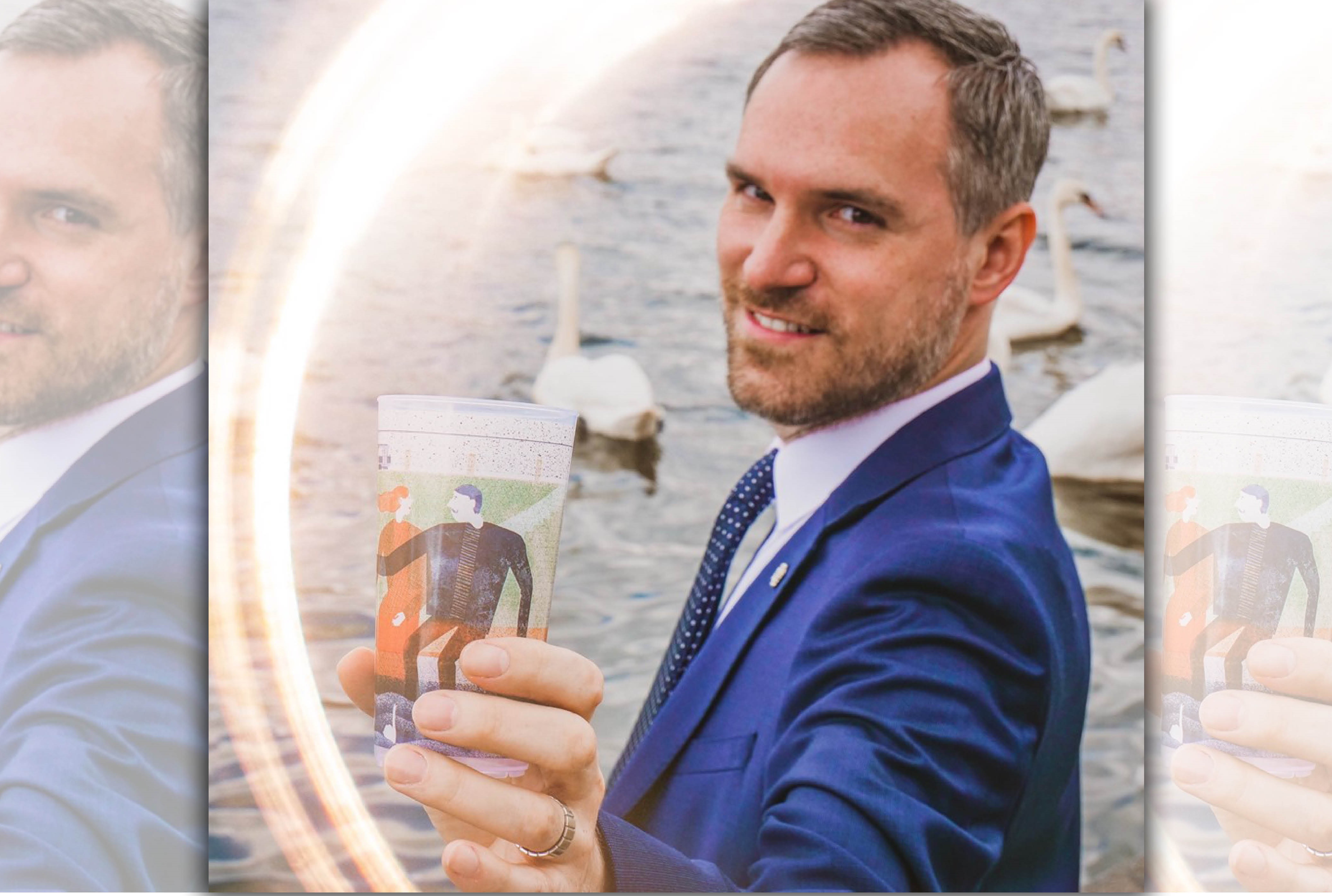 賀吉布所屬的捷克海盜黨在2018地方選舉中獲得籌組首都市府內閣和推舉市長的資格。（翻攝自賀吉布臉書）