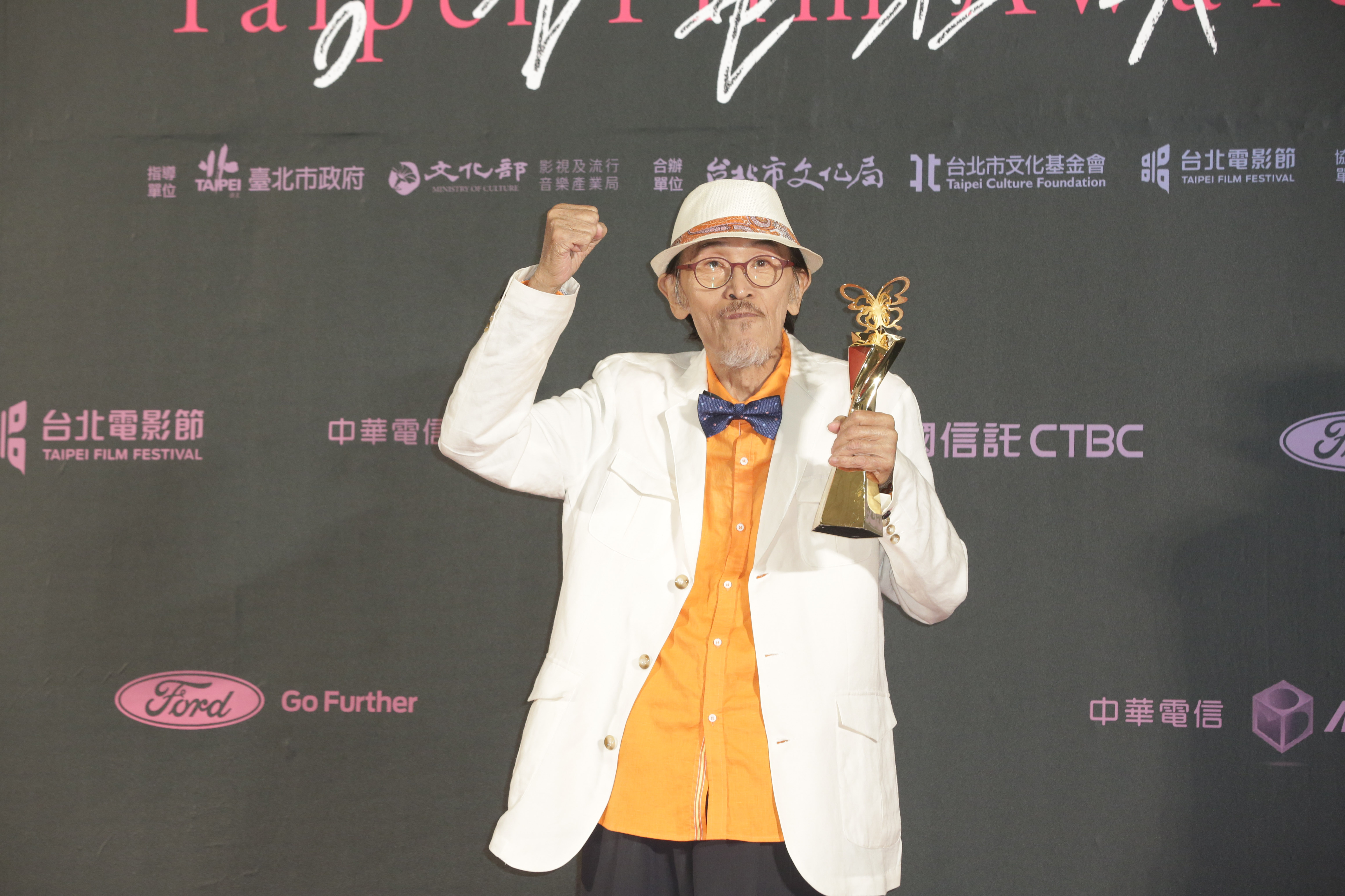 小戽斗以71歲高齡榮獲北影影帝，他感嘆《老大人》拍得很用心，欣慰有好成績。