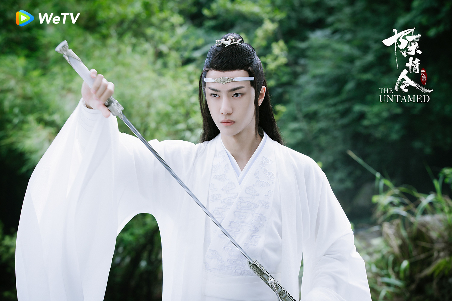 王一博演出WeTV《陳情令》角色個性端莊。（WeTV提供）