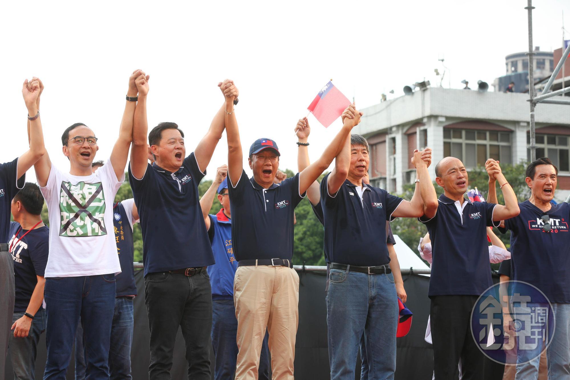 國民黨總統初選民調今日8時開封統計,約11時開記者會公布結果。