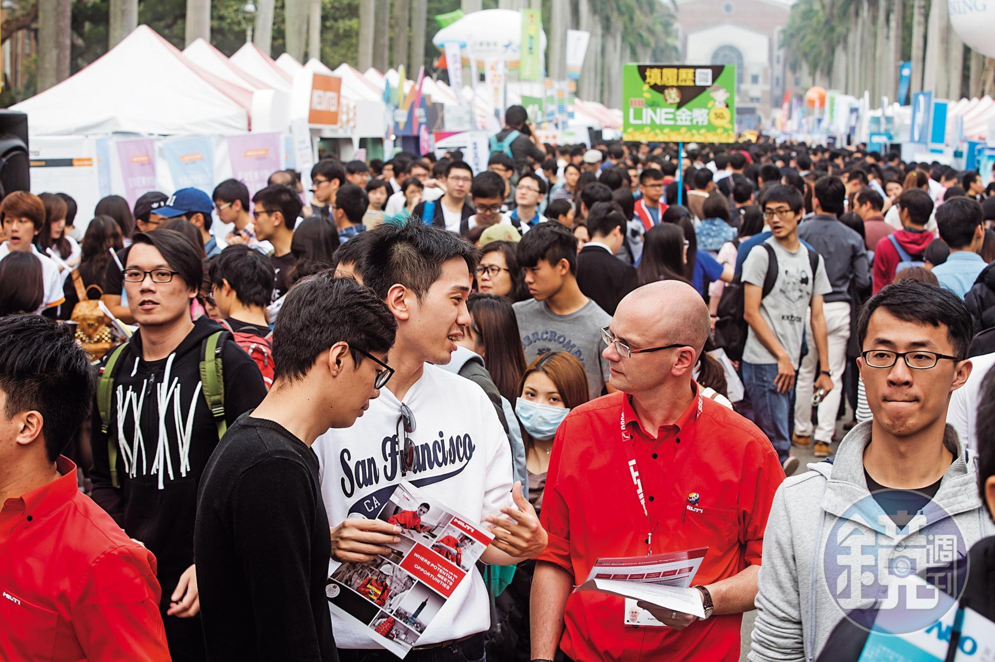 服務業第三季人力缺口大,各企業都祭出良好福利搶人才。