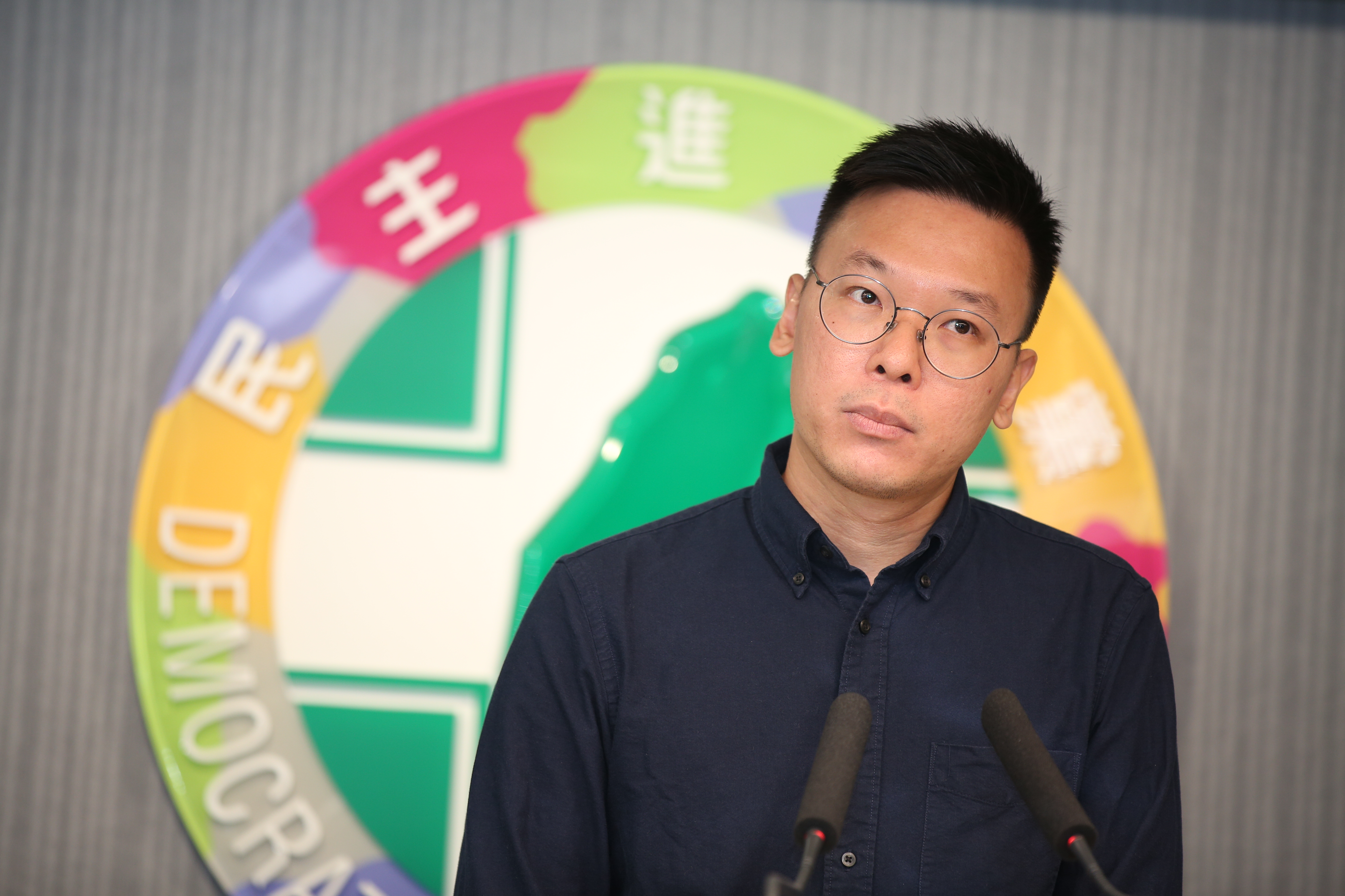 林飛帆接任民進黨副祕書長,他表示入黨後的工作重點就是「守住本土政權、防止親北京勢力取得執政地位」。
