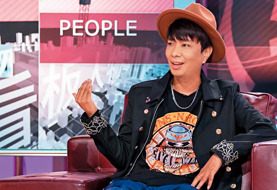 徐瑋去年上了不少綜藝節目，分享心路歷程並暢談未來的電影計畫。（TVBS提供）