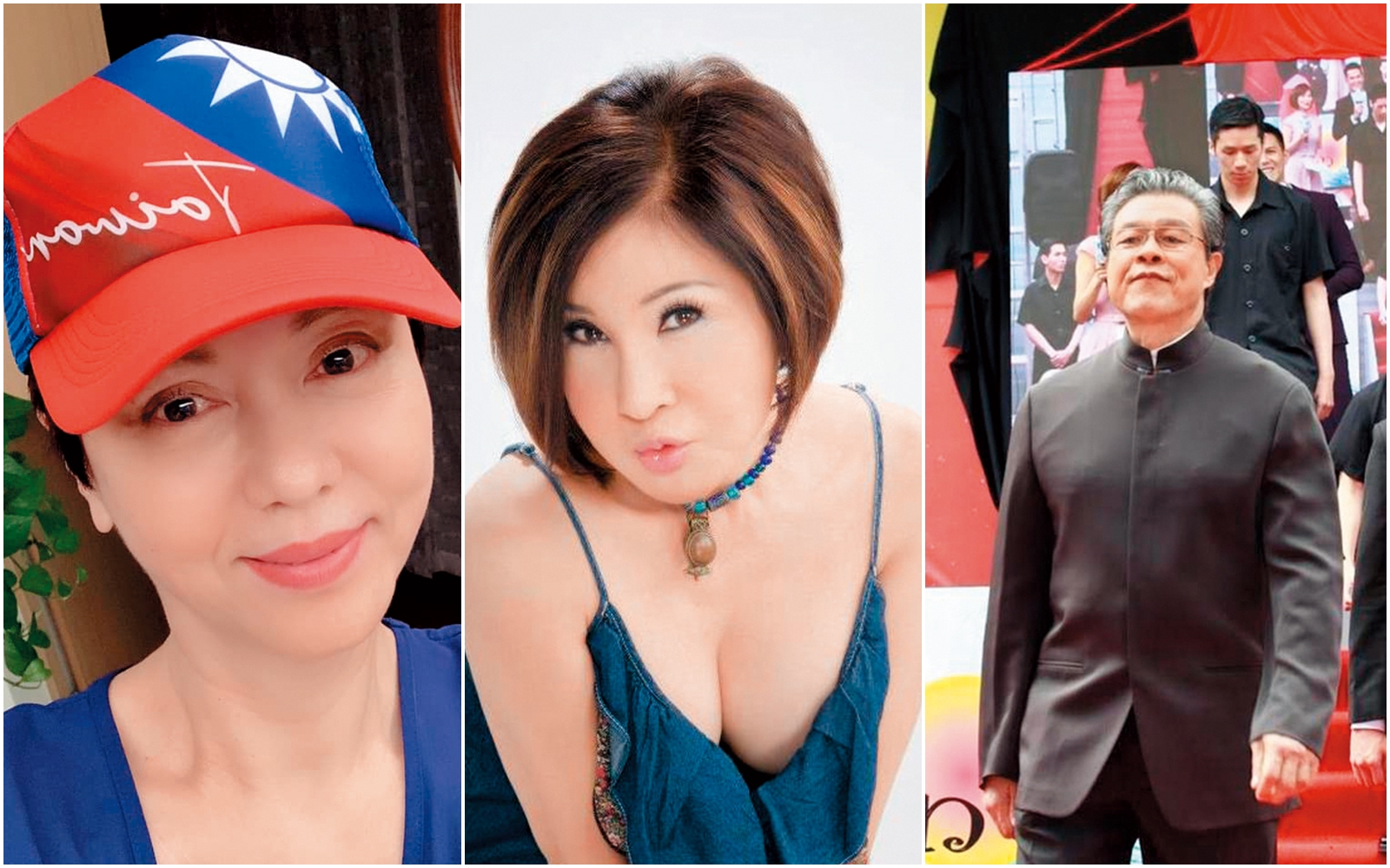 資深藝人曾公開表態挺哪位政治人物，而引發網友的討論。