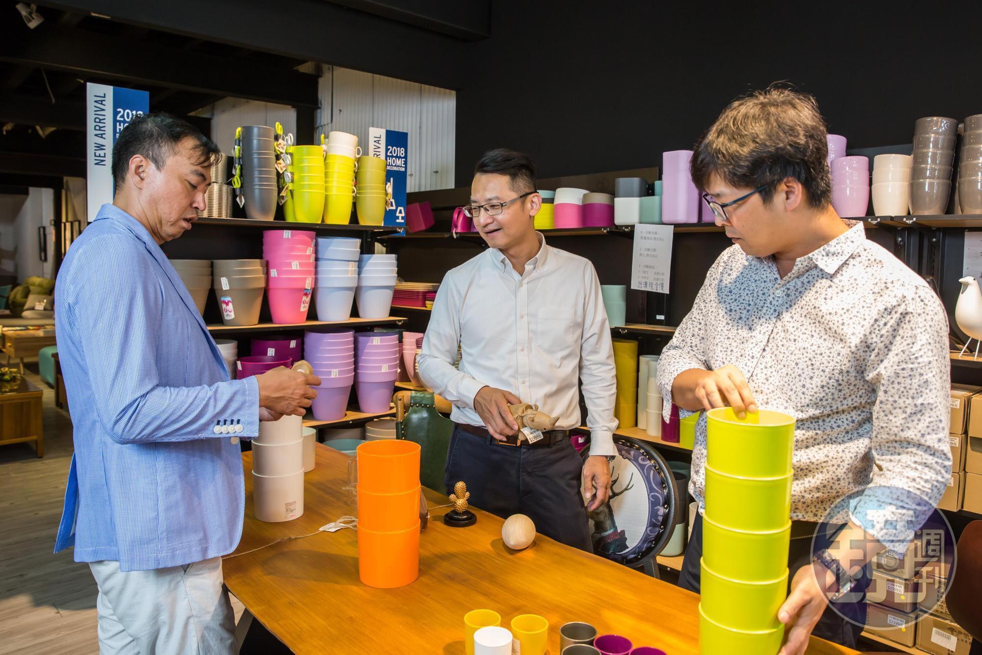 除了大型家具，H&D東稻家居也切入家飾品，滿足消費者一站式採購需求。
