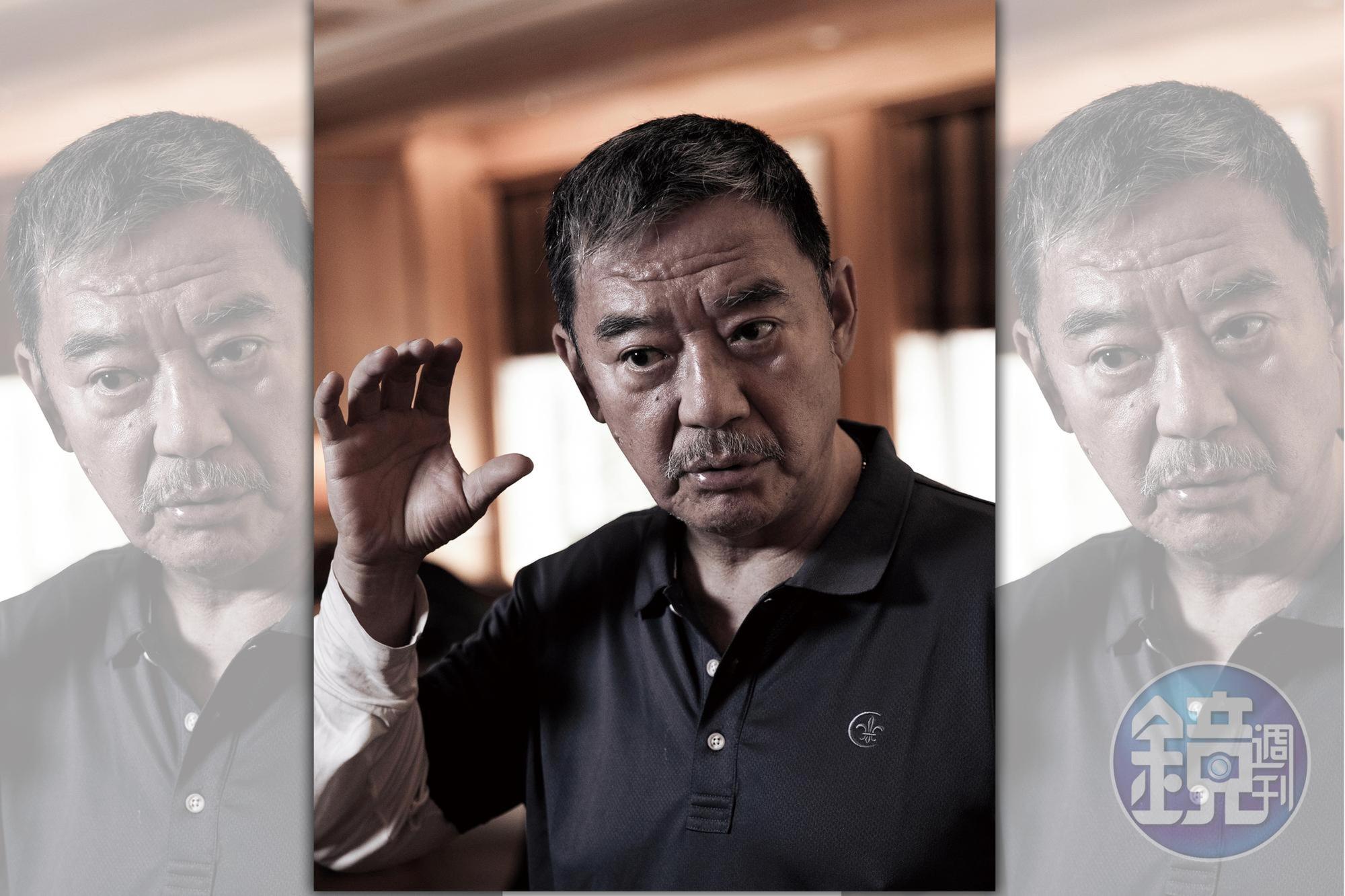 大家誇獎李立群演戲演得好,他卻說每個演員都在自己的模式裡頭,只是他多用了一些小聰明完成任務。