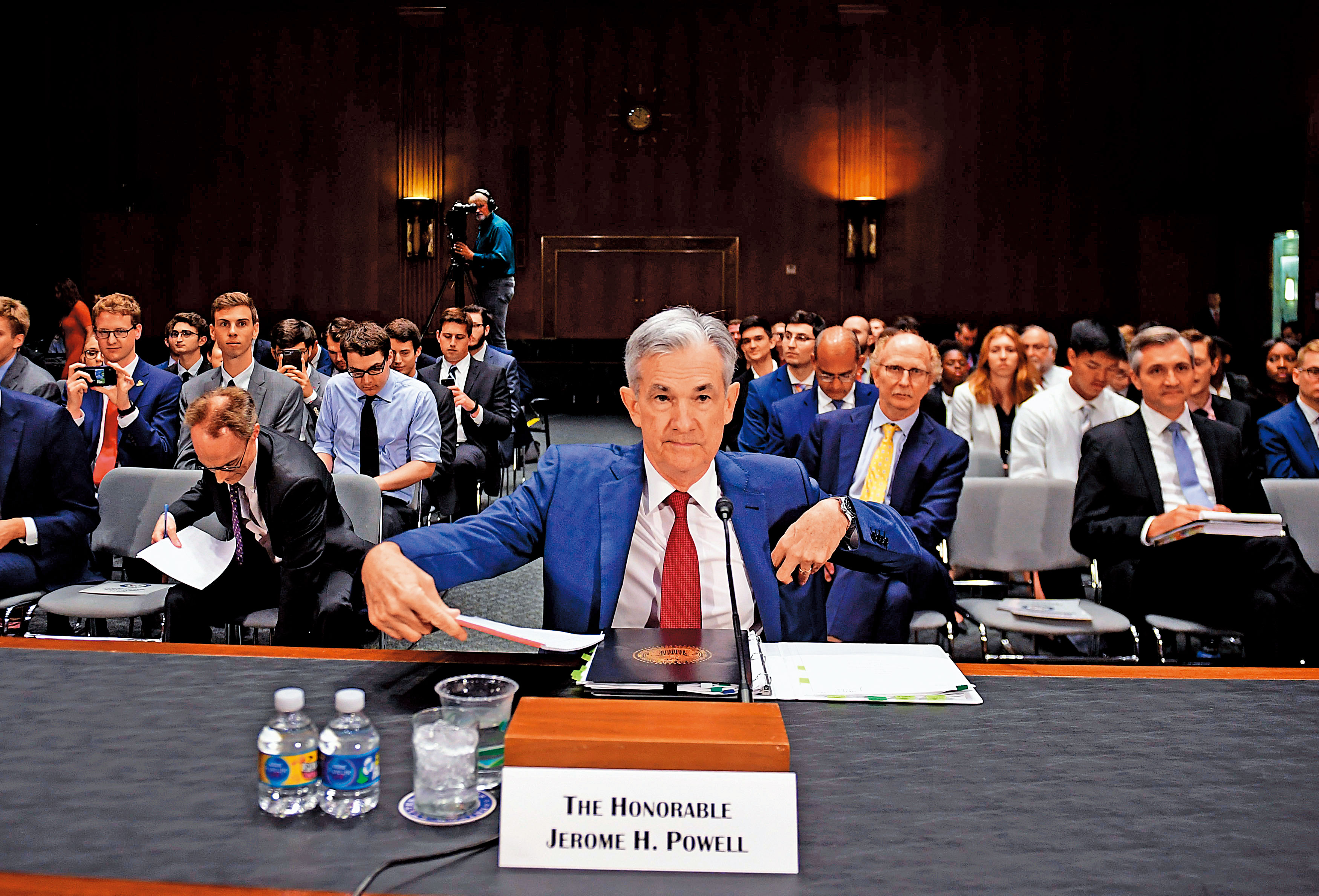 根據聯準會主席鮑威爾上週在國會聽證會的看法，市場普遍認為本月底聯準會將有降息動作。（東方IC）
