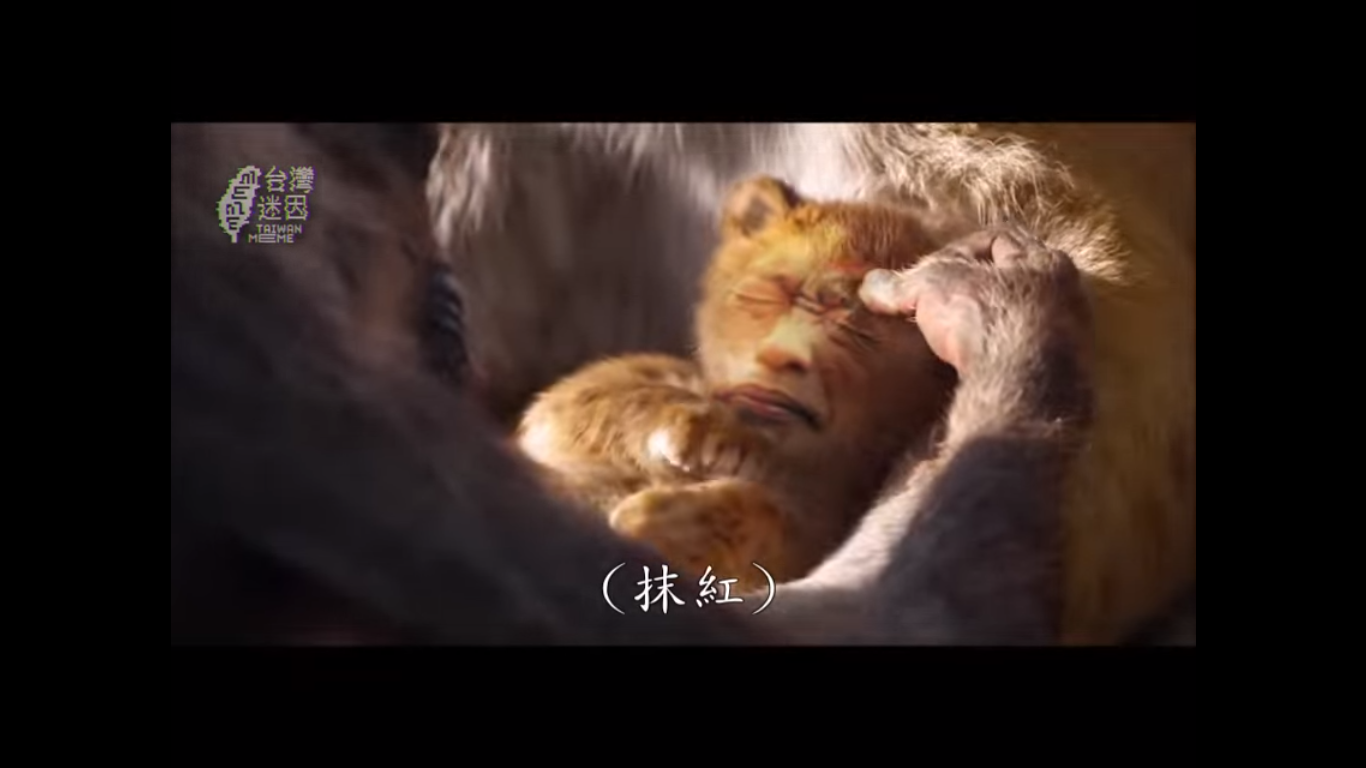 為小辛巴洗禮的經典橋段不可放過（惡搞）。