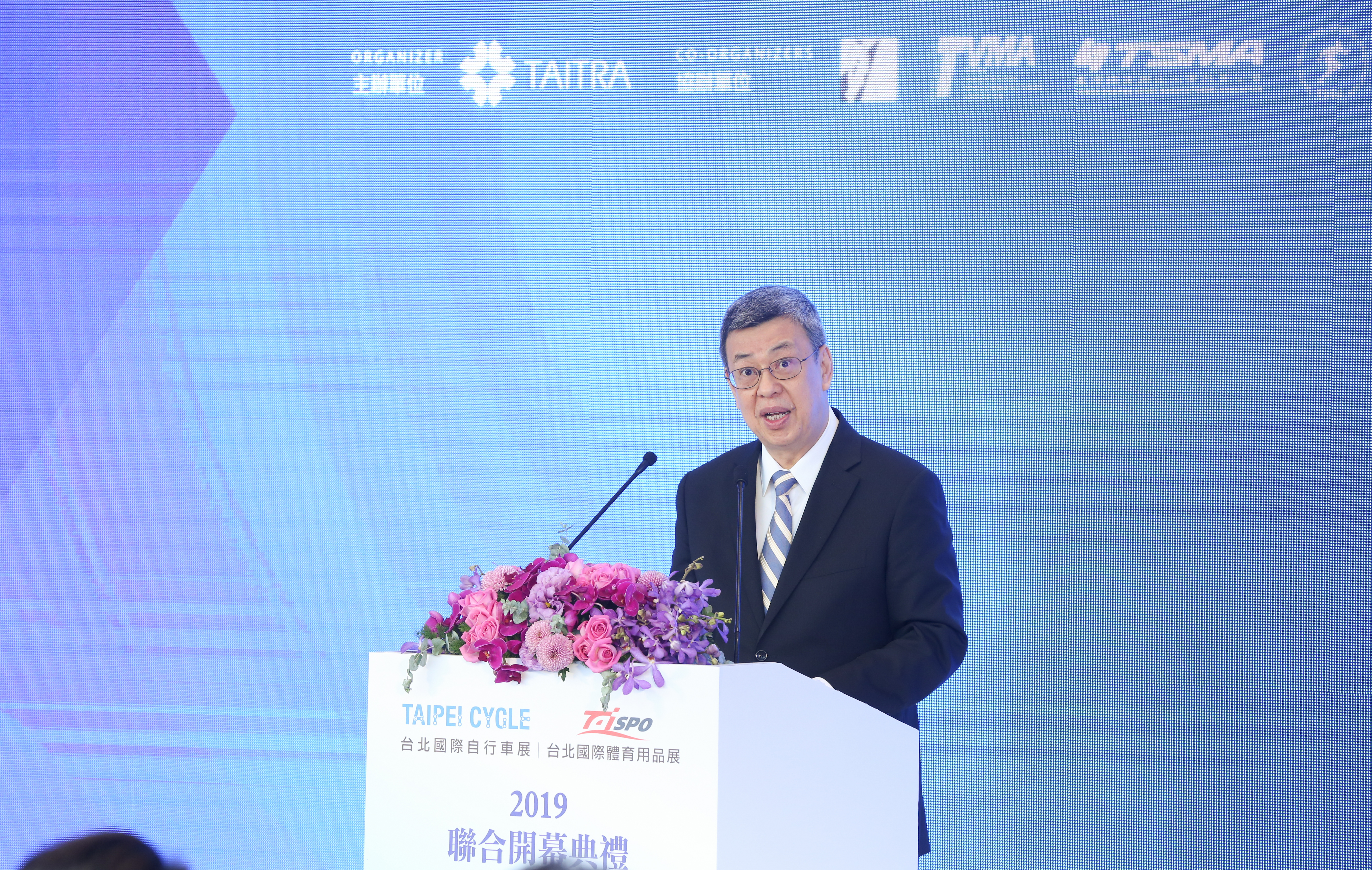 近日媒體報導，前中研院院長李遠哲支持陳建仁重返中研院角逐院長，陳建仁表示此為假新聞。