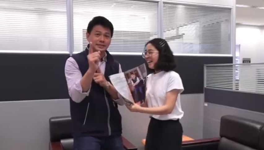 台中市交通局影片被網友吐槽尷尬。（翻攝自Youtube）