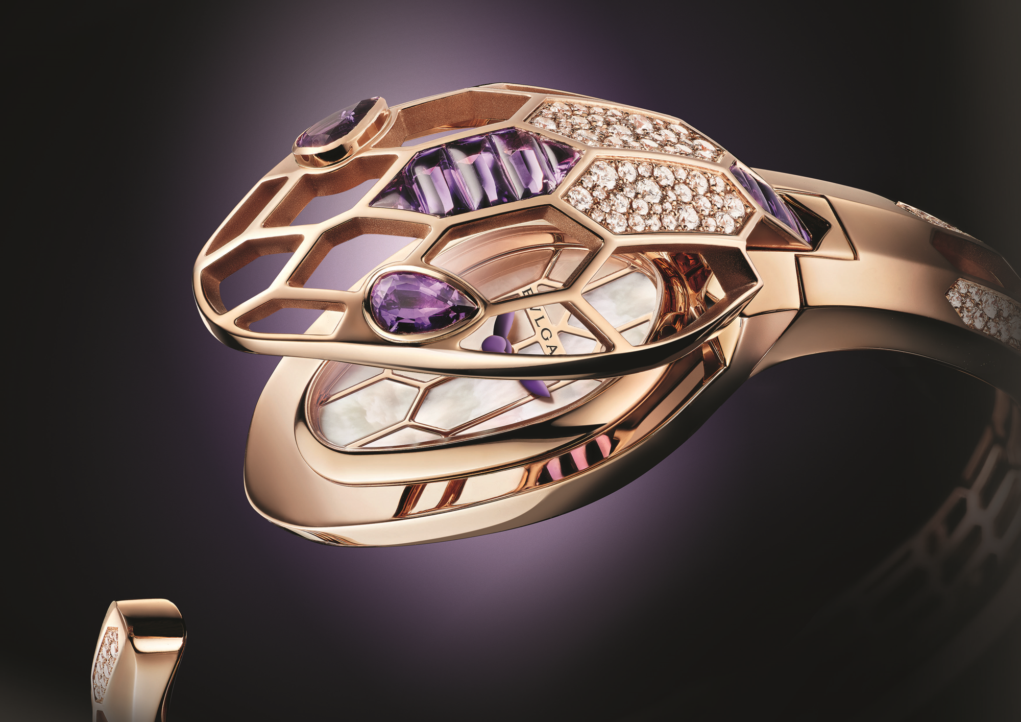 BVLGARI Serpenti珠寶神祕錶。約NT$1,809,000（寶格麗提供）