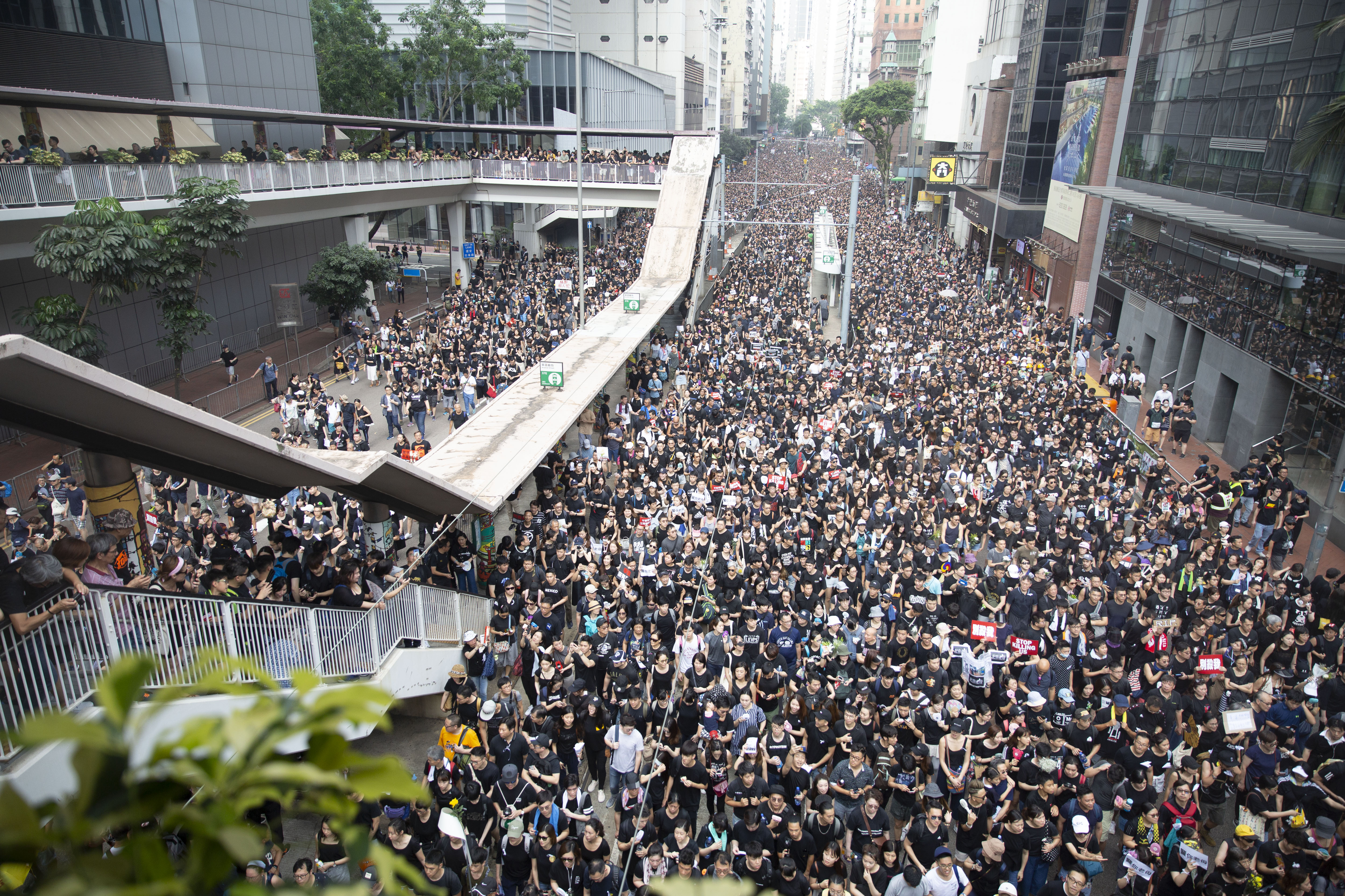 香港反送中活動持續一個月未落幕，港人為自由持續努力中。圖為資料照片。