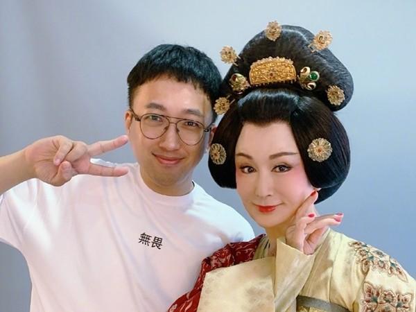 潘迎紫剛拍完于正的新戲《大唐女兒行》。（翻攝自「于正1978｣微博）