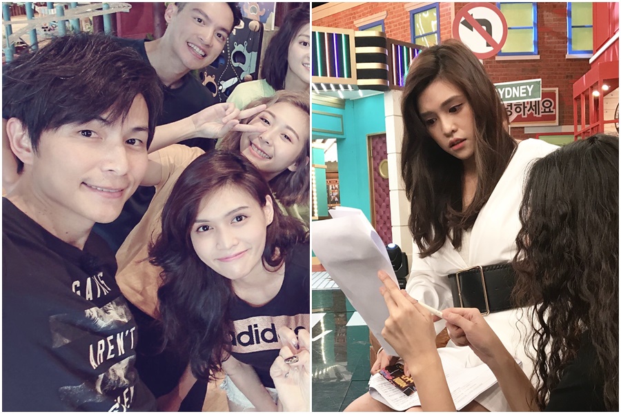 夏宇童堅稱與孫協志是「好朋友」，但坦言與孫協志靠手遊感情升溫。（左圖翻攝自孫協志臉書）