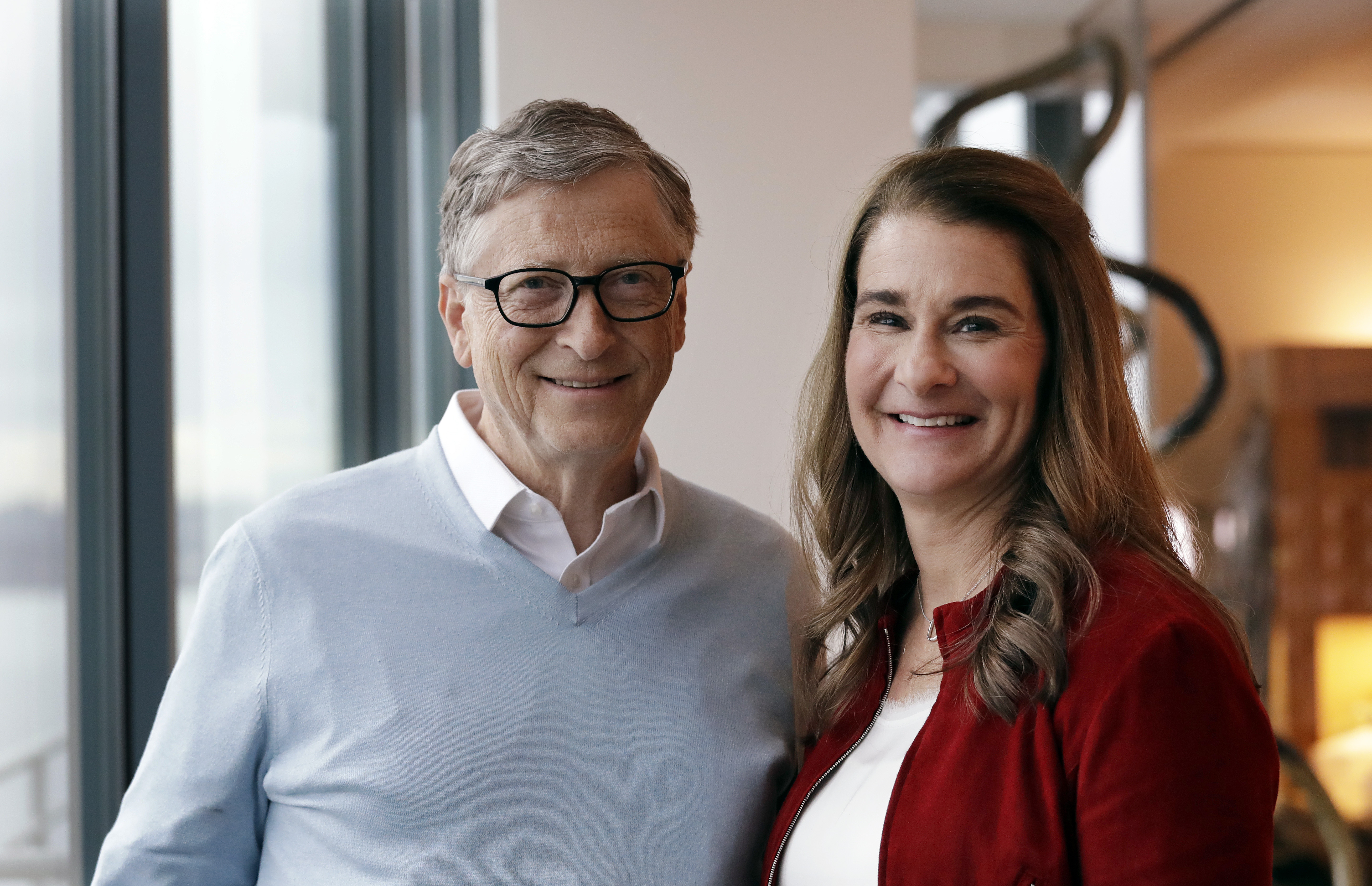 比爾蓋茲與夫人梅琳達(Melinda Gates)聯名成立的慈善基金會,已捐助超過350億美元。(東方IC)