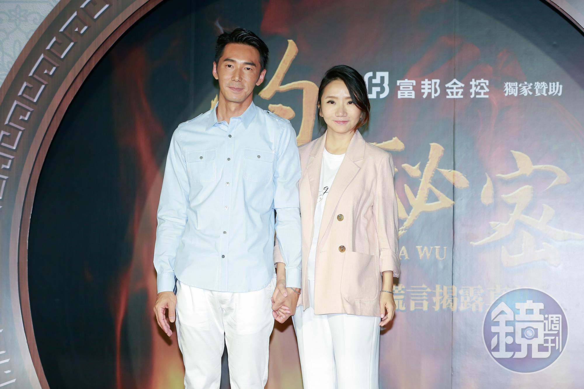 李李仁在片中演出腹黑經紀人,老婆陶晶瑩也當首映主持人。
