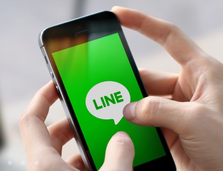 LINE一度傳出災情，不過在半小時後恢復正常。（翻攝LINE官網）