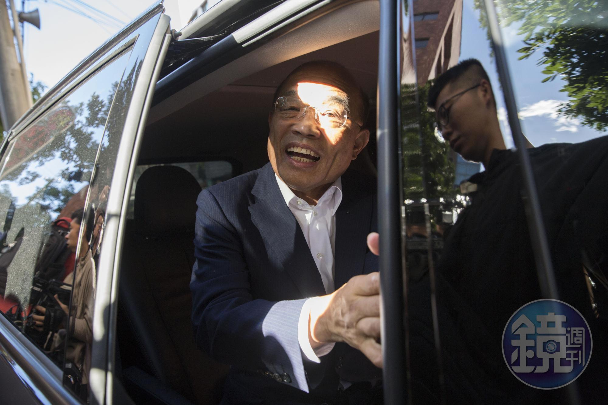 行政院長蘇貞昌昨日提出,過去柯文哲曾說連任市長後,會支持蔡英文爭取連任。