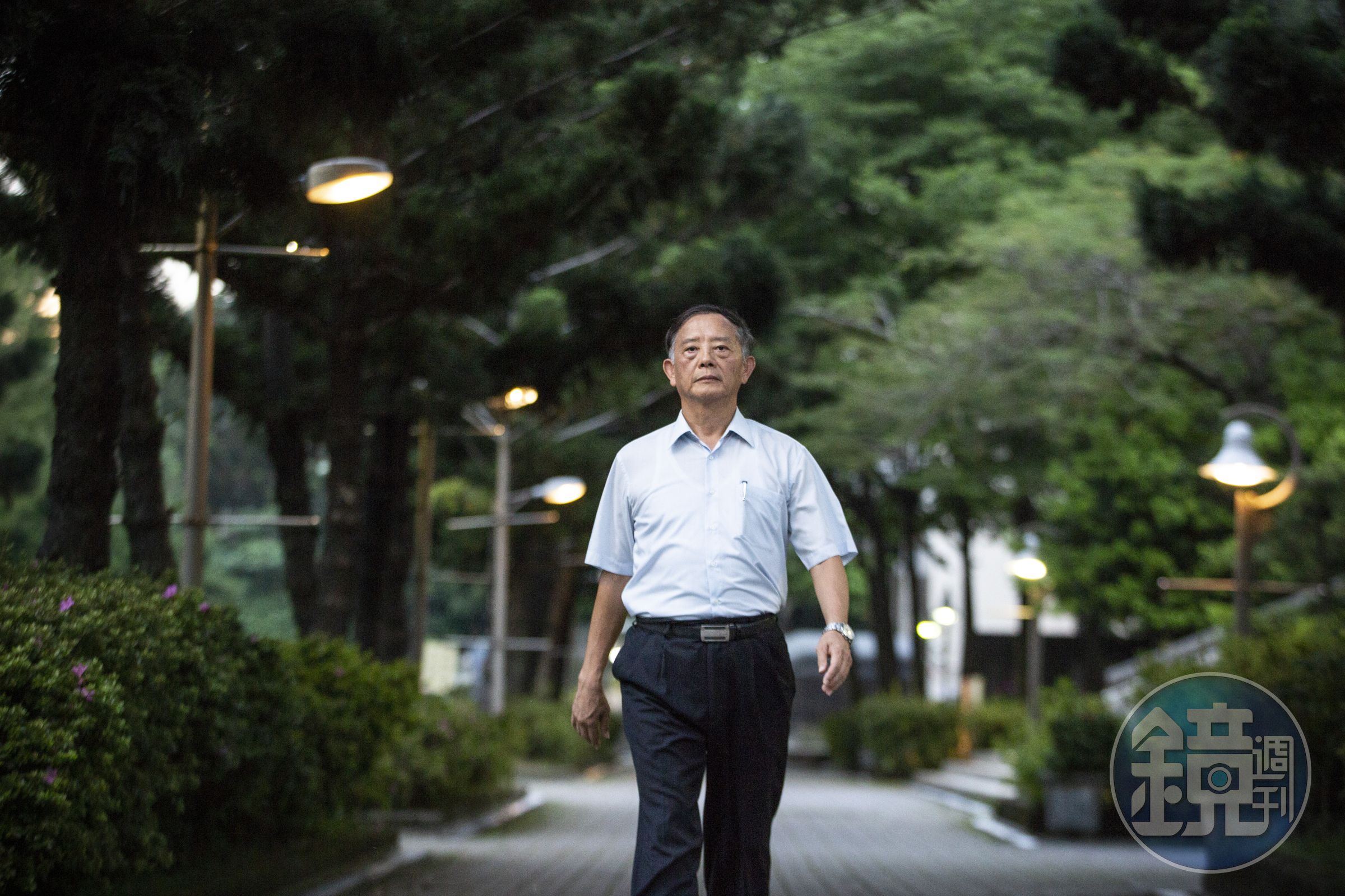 對王隆昌來說，走進台北科技大學校園，就像回家一樣輕鬆自在。
