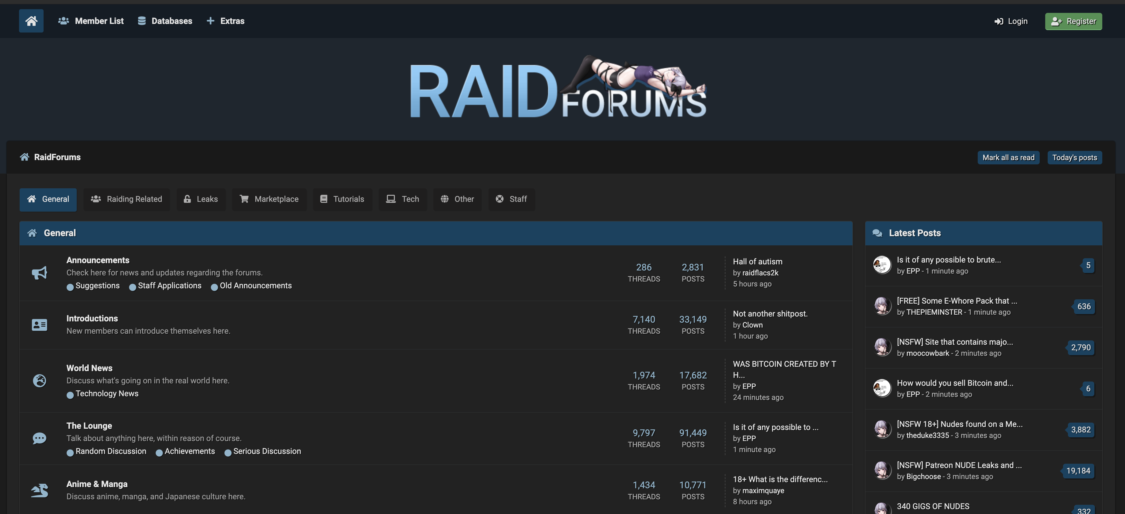 國外知名駭客論壇先前傳出有銓敘部文官資料外洩，18日又有20萬筆個資遭駭。（翻攝畫面）
