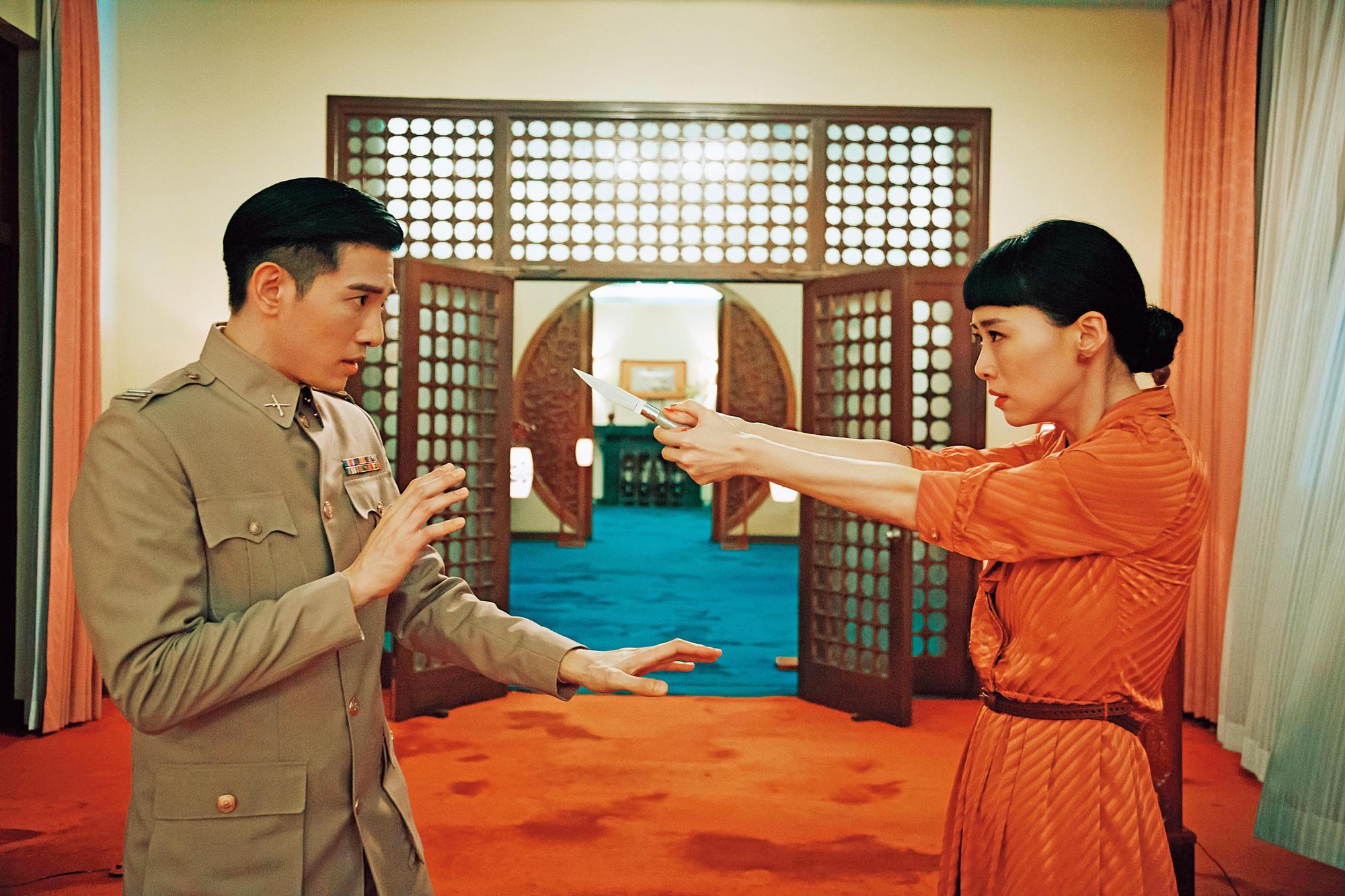 吳可熙在《灼人秘密》飾演想要成為大明星的妮娜,經歷一段不知是想像亦或真實的心理狀態。(岸上影像提供)