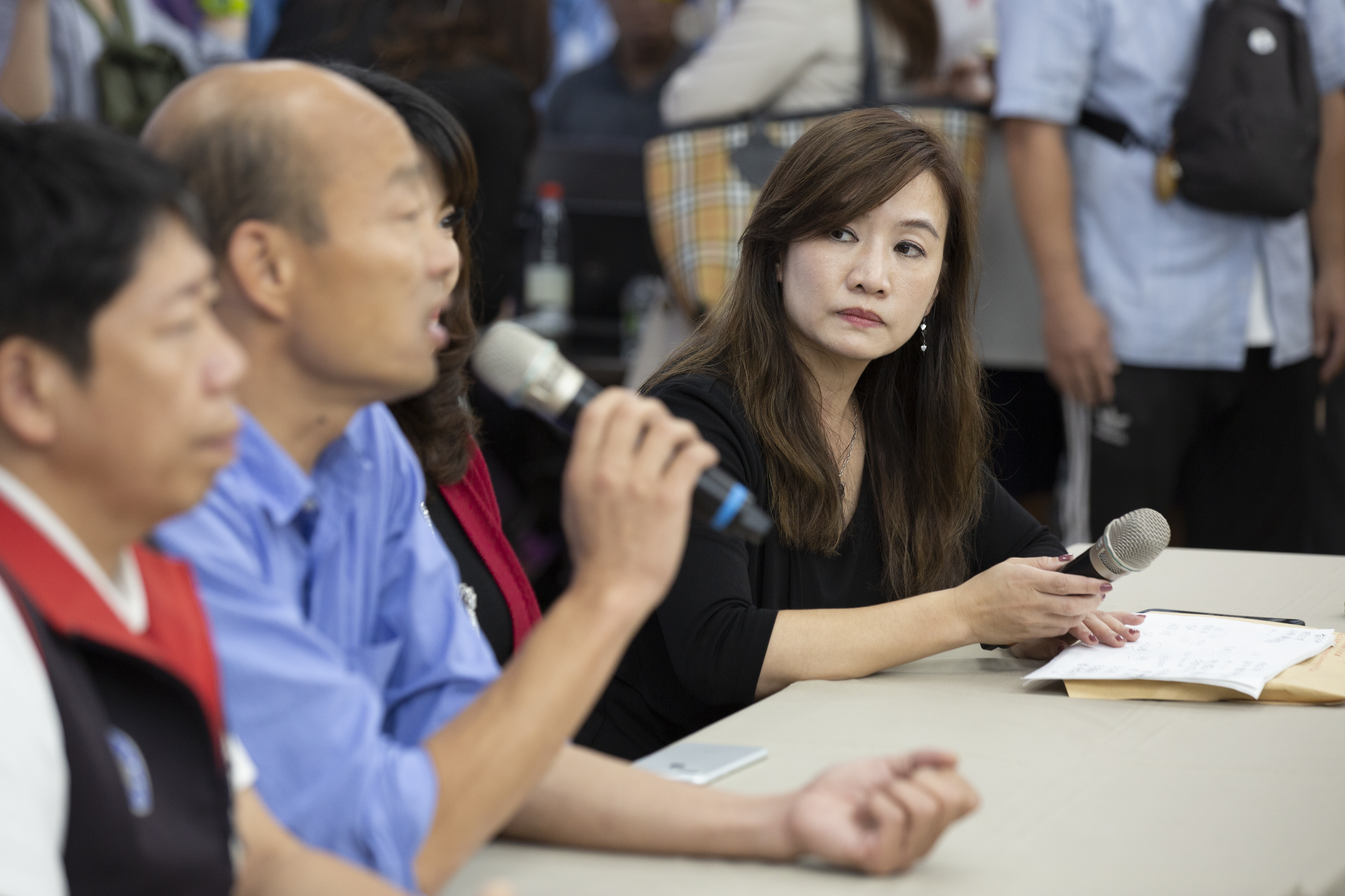 王淺秋表示，韓市長向來尊重民眾表達意見，市府嚴守行政中立。