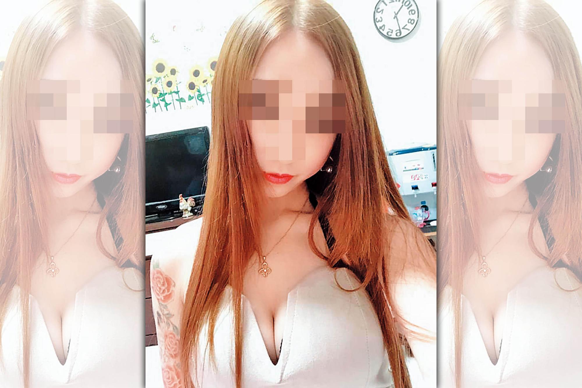 17歲的少女小珍平常穿著性感，打扮超齡。（翻攝臉書）