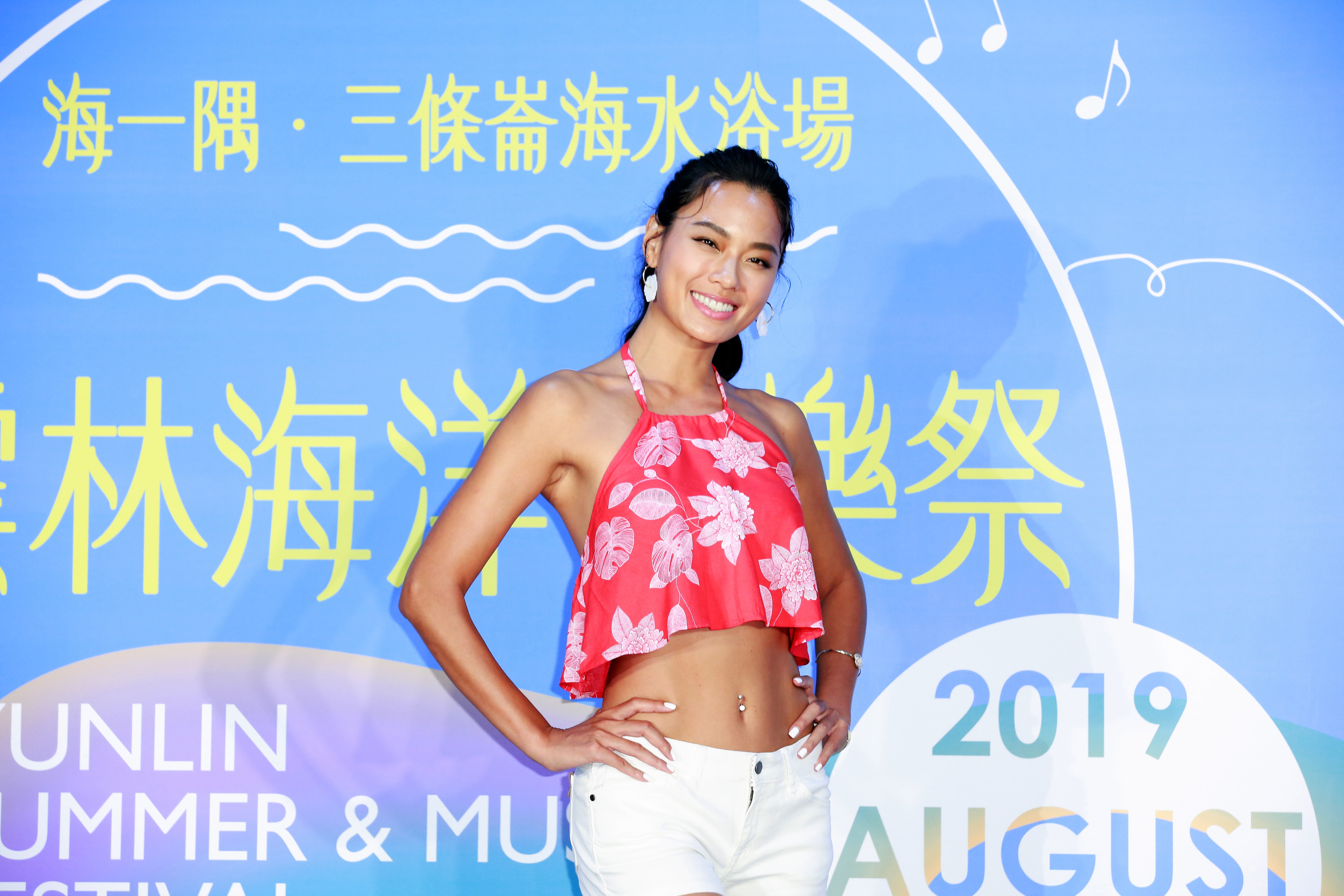 王麗雅受邀擔任「2019雲林海洋音樂祭」代言人。