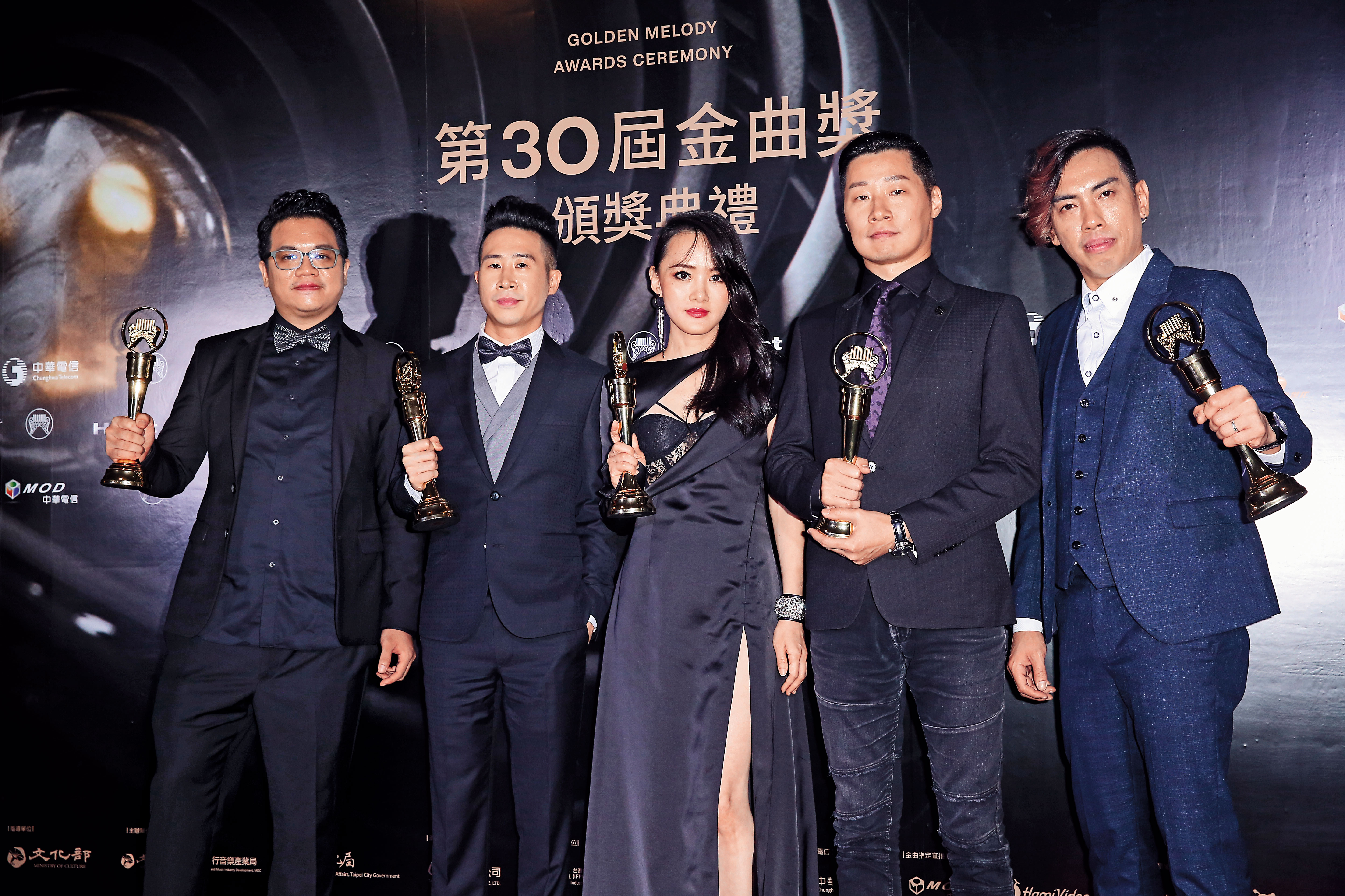 這次金曲獎已是閃靈的第2座最佳樂團獎。(林弘斌攝)