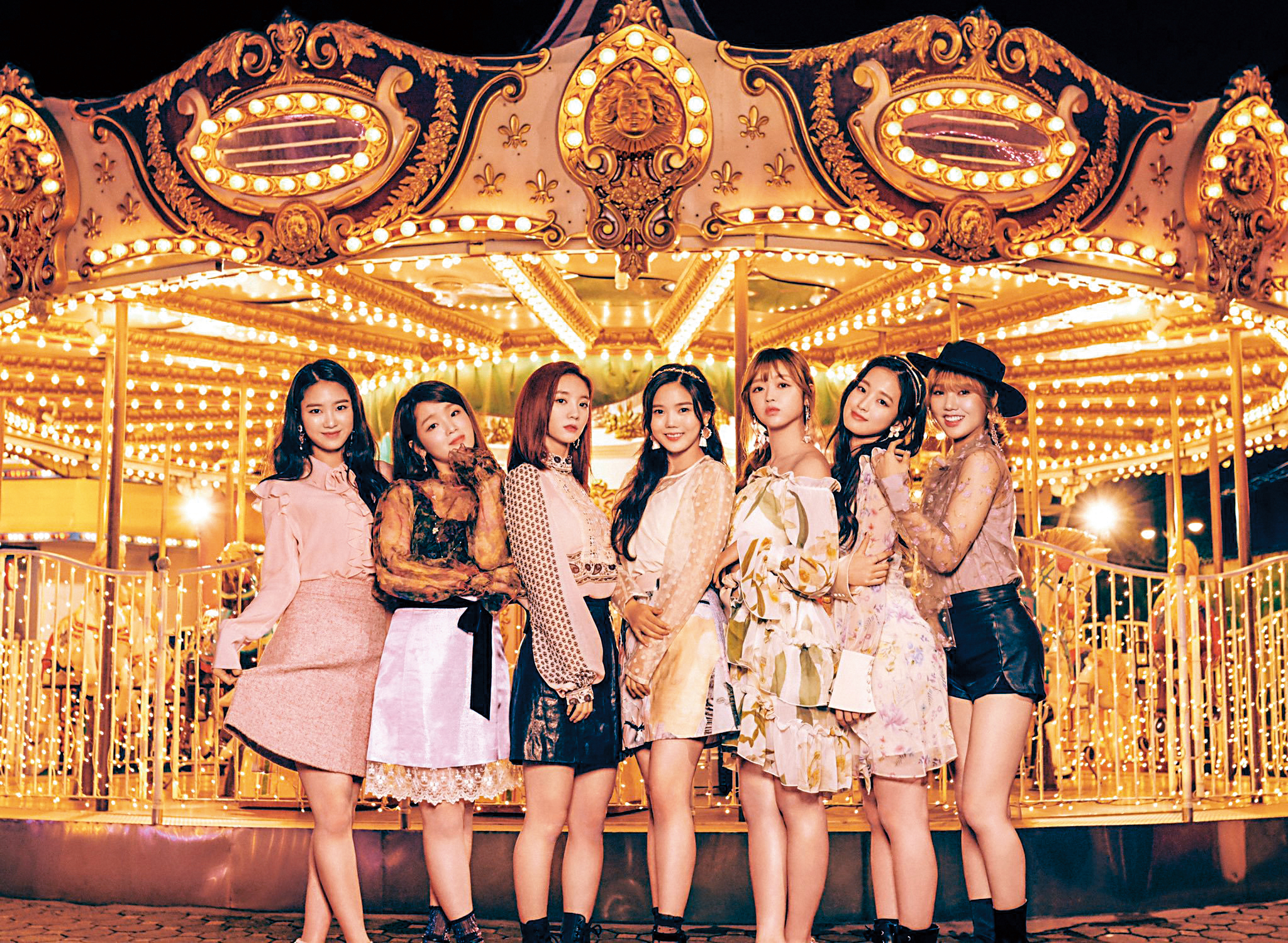 韓國女團「OH MY GIRL」於7月初發行第2張日文專輯，其中2首原創日文歌曲為伊藤涼的作品。（翻攝自Naver）