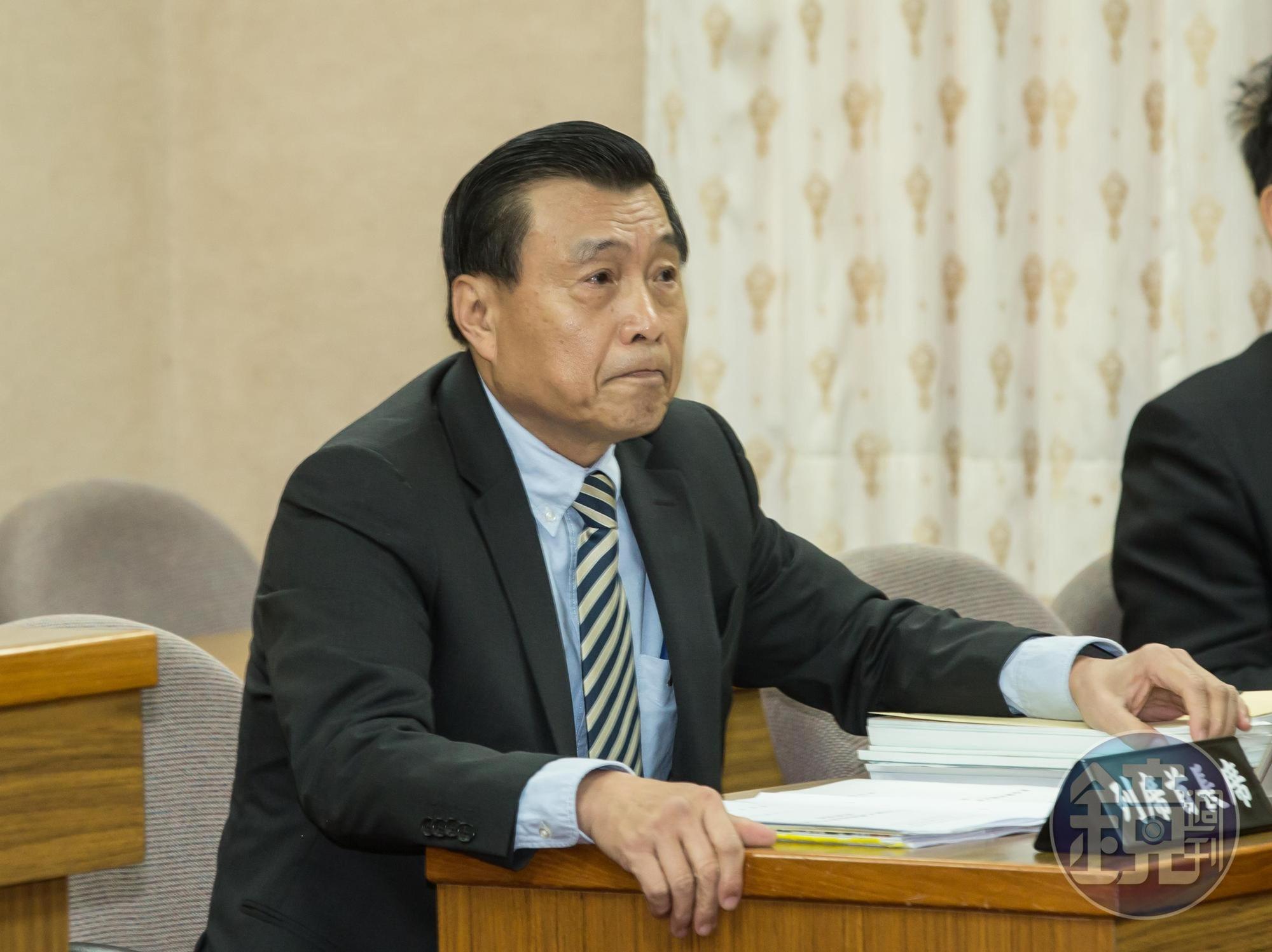 總統府晚間再次發出聲明，國安局長彭勝竹（圖）已向總統請辭獲准，總統府侍衛長張捷也自請處分，將予以調職。（本刊資料照）