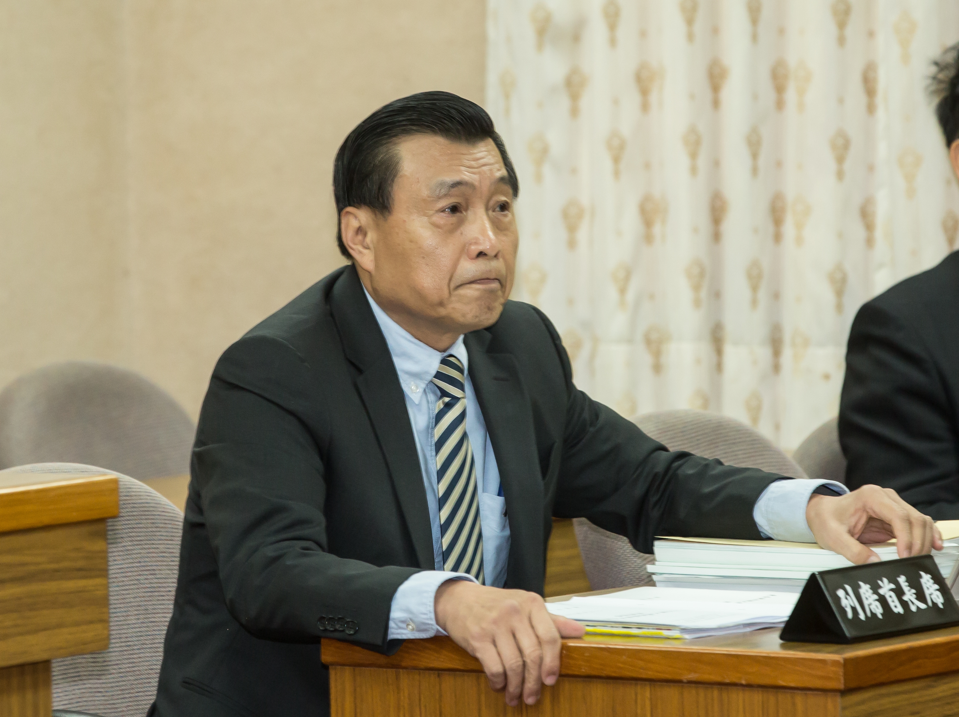 總統府晚間再次發出聲明，國安局長彭勝竹（圖）已向總統請辭獲准，總統府侍衛長張捷也自請處分，將予以調職。（本刊資料照）