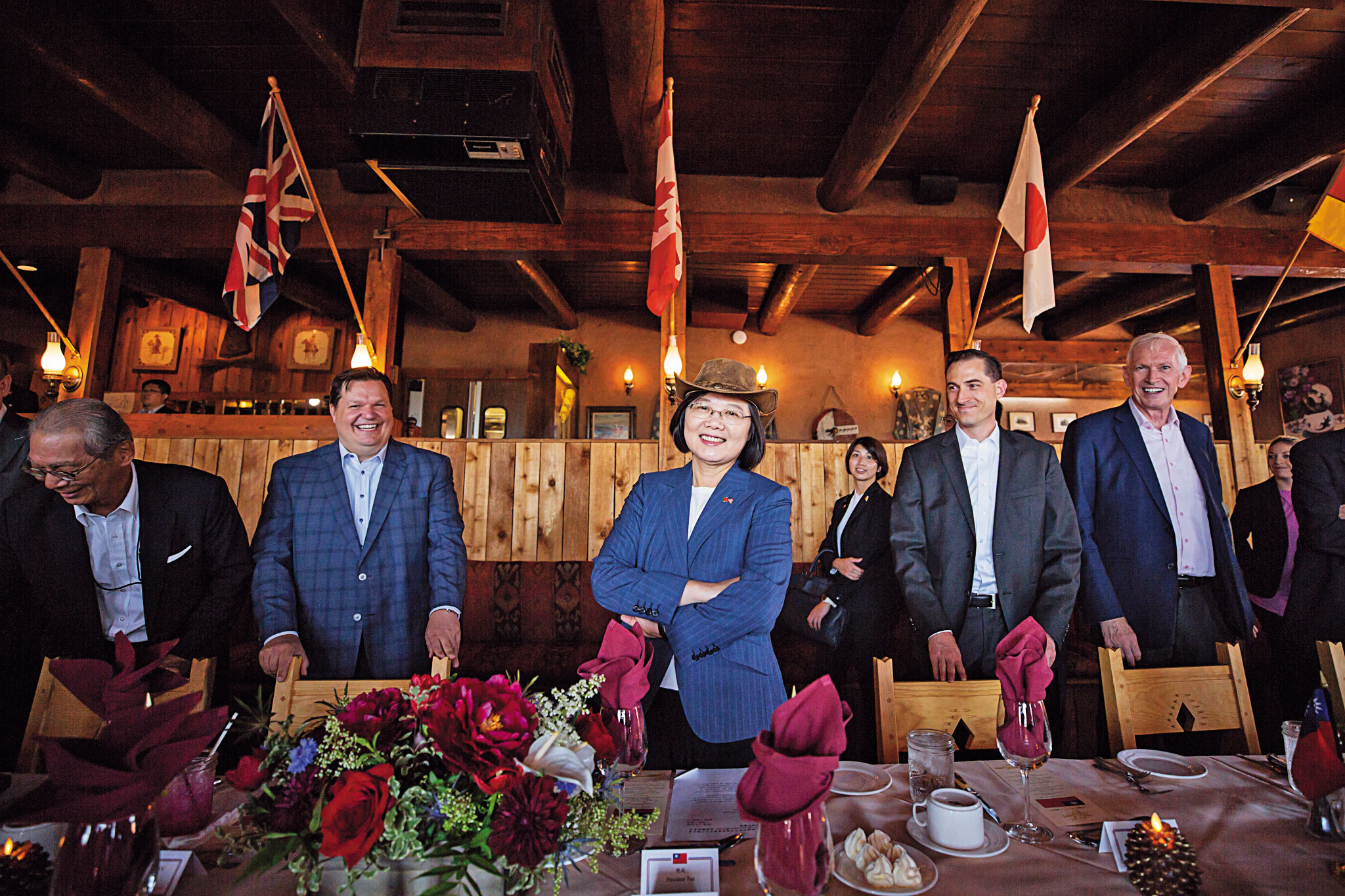 蔡英文美洲之行，川普政府及參、眾兩院議員藉機展現對蔡英文毫不保留的支持。（總統府提供）