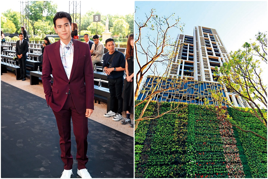 蔡依林的前緋聞男友彭于晏，就以單坪162萬買下位於200坪的16樓戶，總價高達3億元。