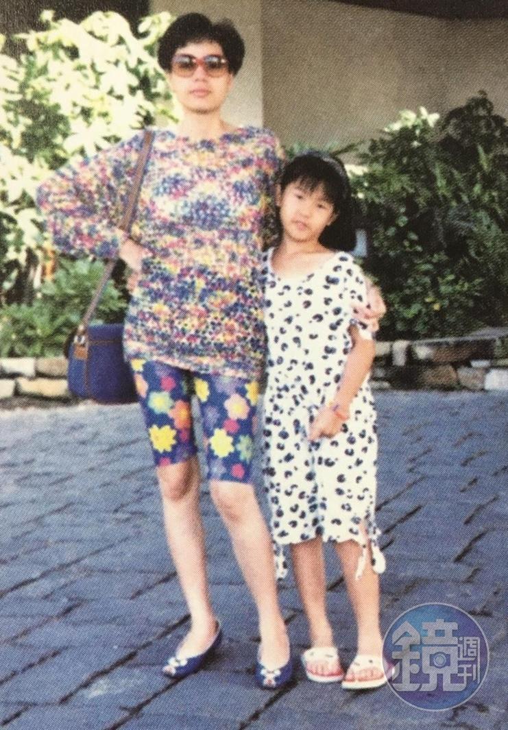 離婚後,莊碧玉與女兒相依為命,寧可自己吃苦也不委屈孩子。(蘿琳亞提供)