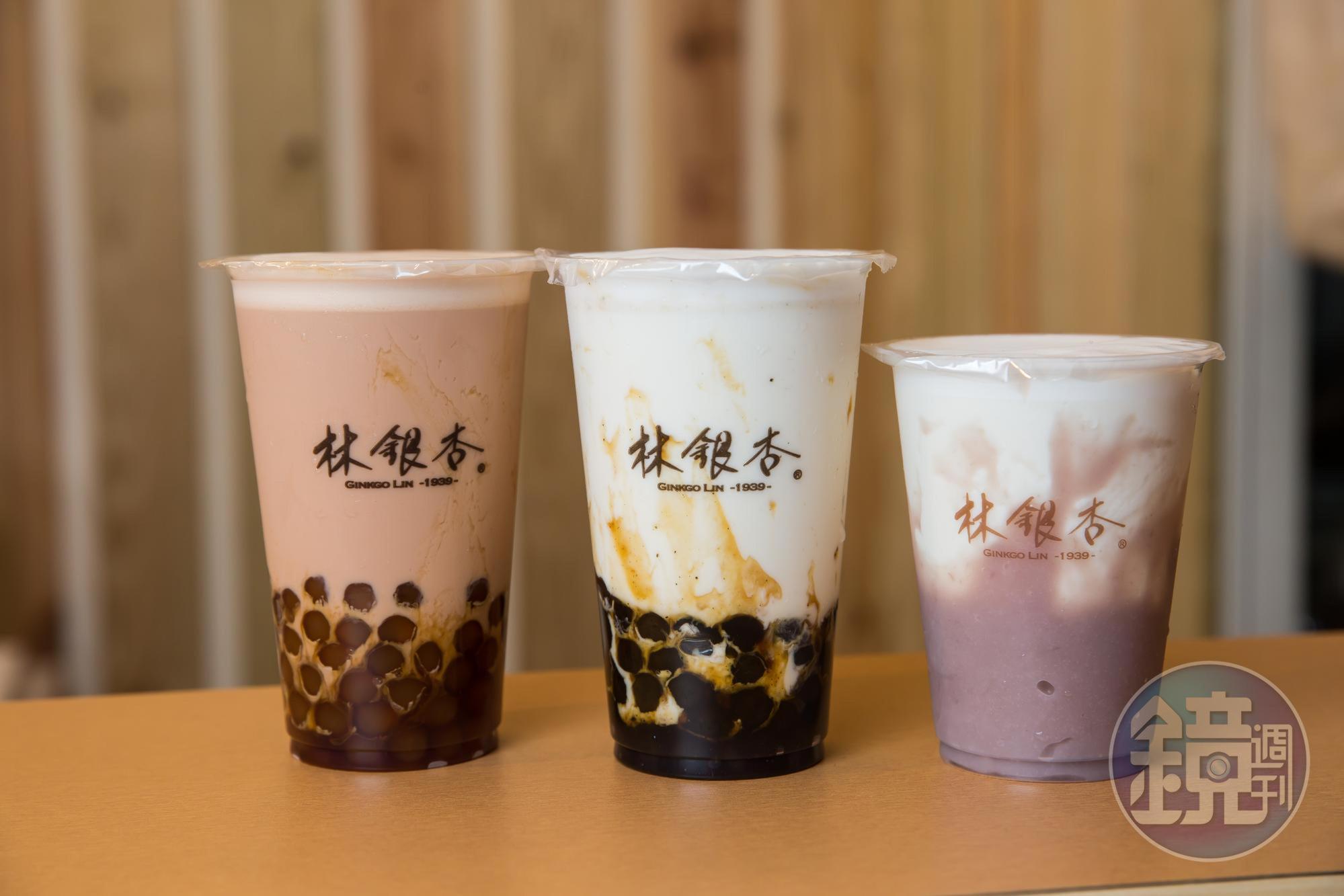 九份旗艦店獨賣的杏仁茶飲,頗受觀光客歡迎。